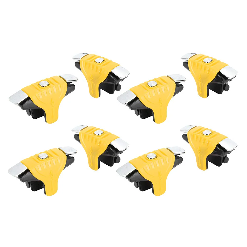8 Pcs Metal Games Buttons Phone Game - High Sensitivity Controller Gamepad for PUBG - for PUBG(Yellow) [video game] - Image 5