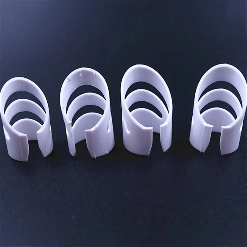 8Pcs Alaska Guitar Picks(XL+L+L+M), Adjustable Finger Picks, Alaska Picks Plectrums Stringed Instrument Accessories Guitar Picks (White) White - Image 5