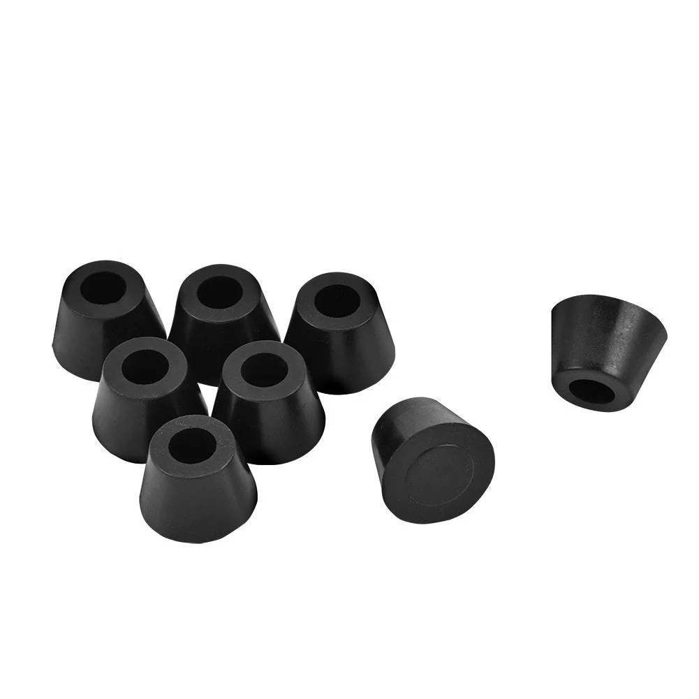 8Pcs Rubber Feet Anti-Vibration Base Pad Stand for Speaker Guitar Amplifier Replacement 30x20mm w/Screws for Marshall Amp Feet - Image 6