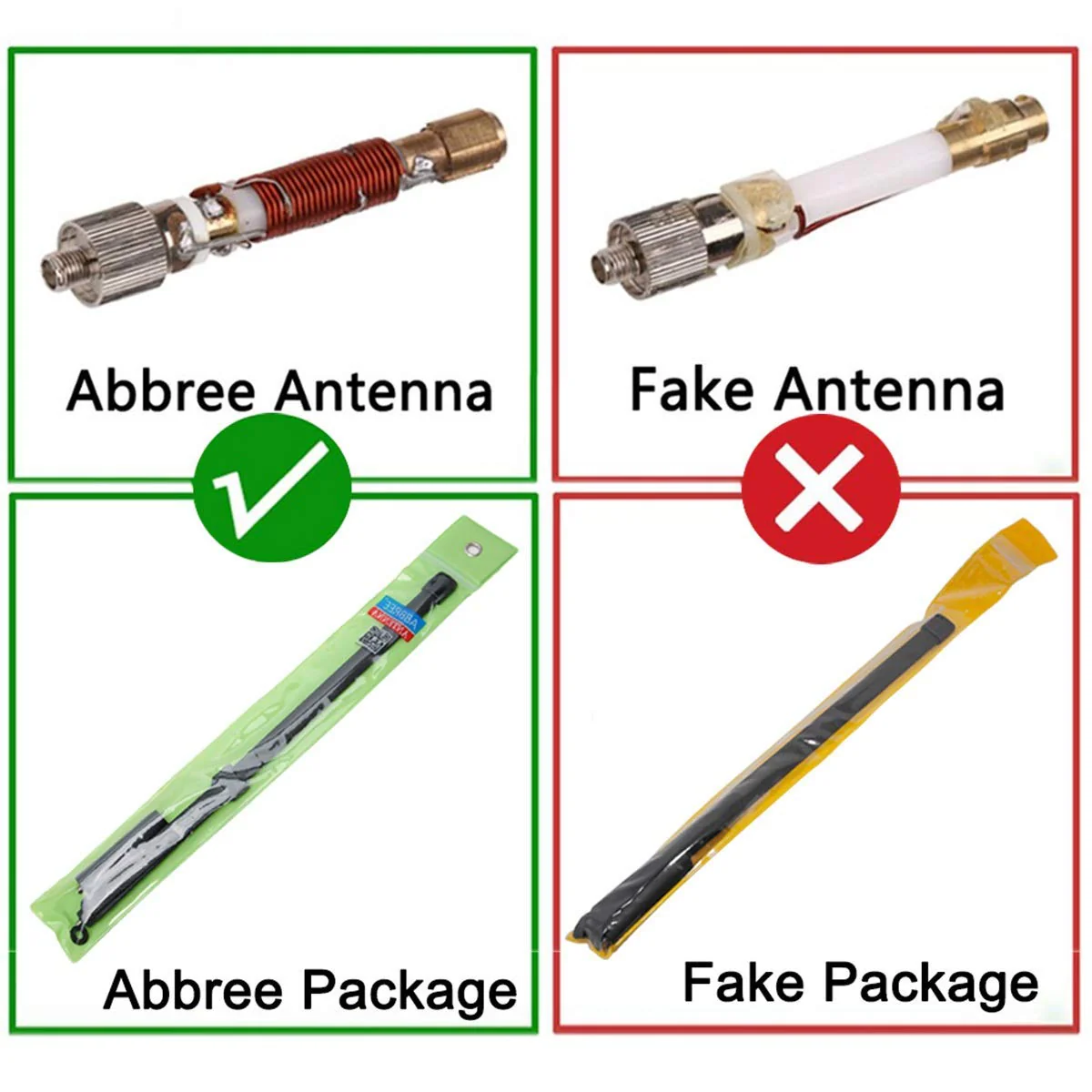 ABBREE SMA-Female Ham Radio Antenna VHF/UHF 18.8-inch 144/430MHz High Gain Foldable CS Tactical Antenna for Baofeng UV-5R BF-F8HP 5RM K5PLUS UV-21R AR-152 Quansheng K6 UVK5(8) Radio Accessories (2) - Image 3