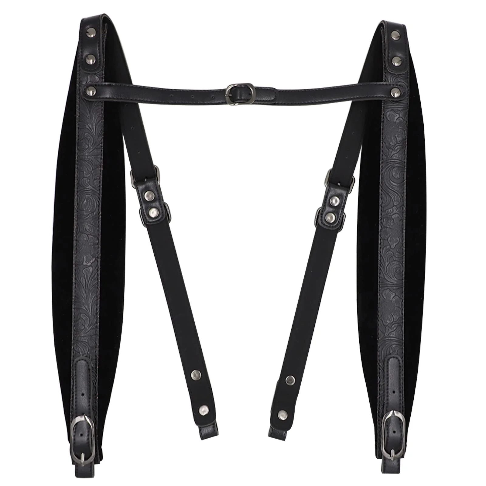 Accordion Harness Straps, Adjustable Shoulder Belts Straps for Accordions, Thickened Synthetic Leather