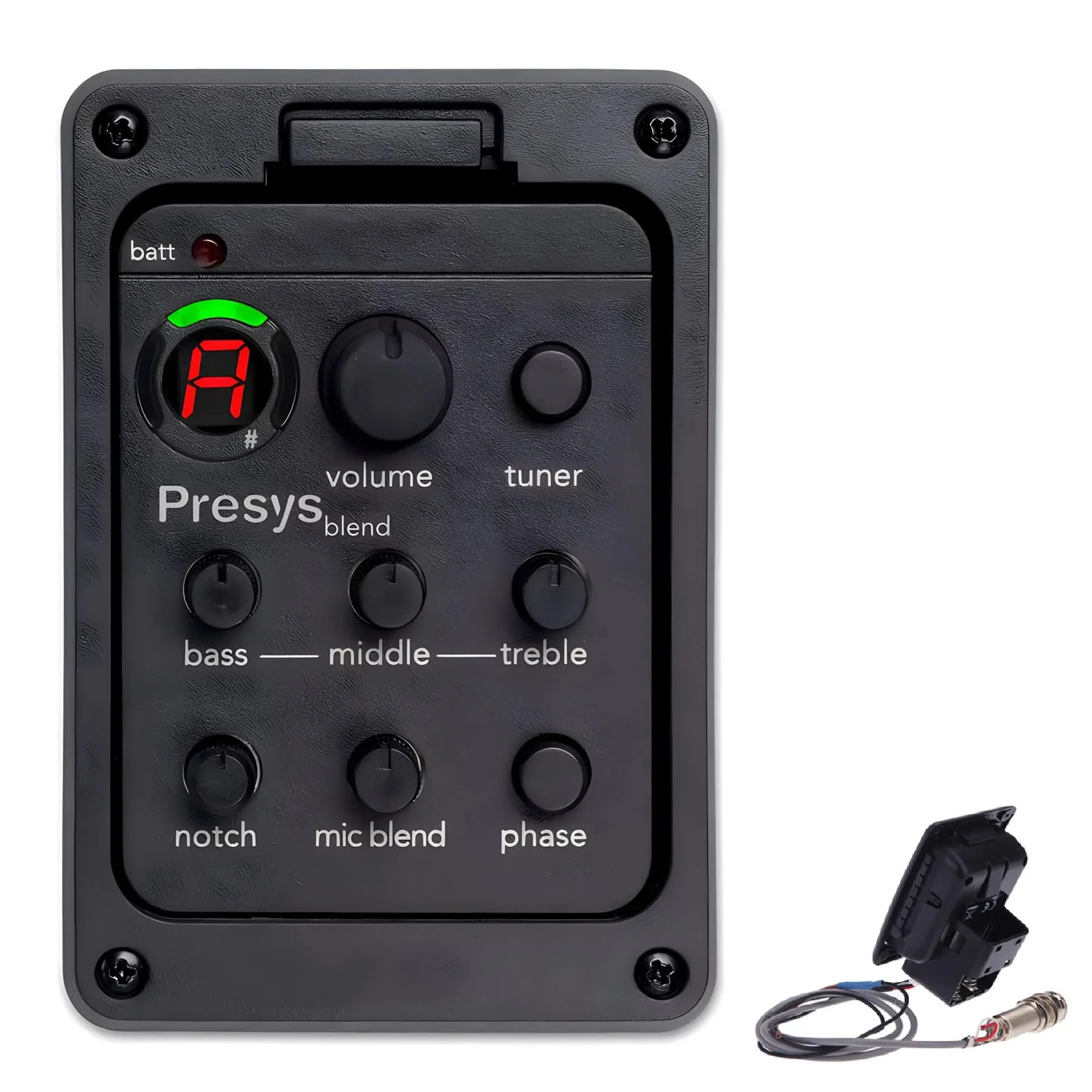 Acoustic Guitar EQ Equalizer Guitar Pickup Tuner Amplifier Guitar Preamp Onboard Guitar Pickup Guitar Tool for Acoustic Guitar Musical Instrument shman 301