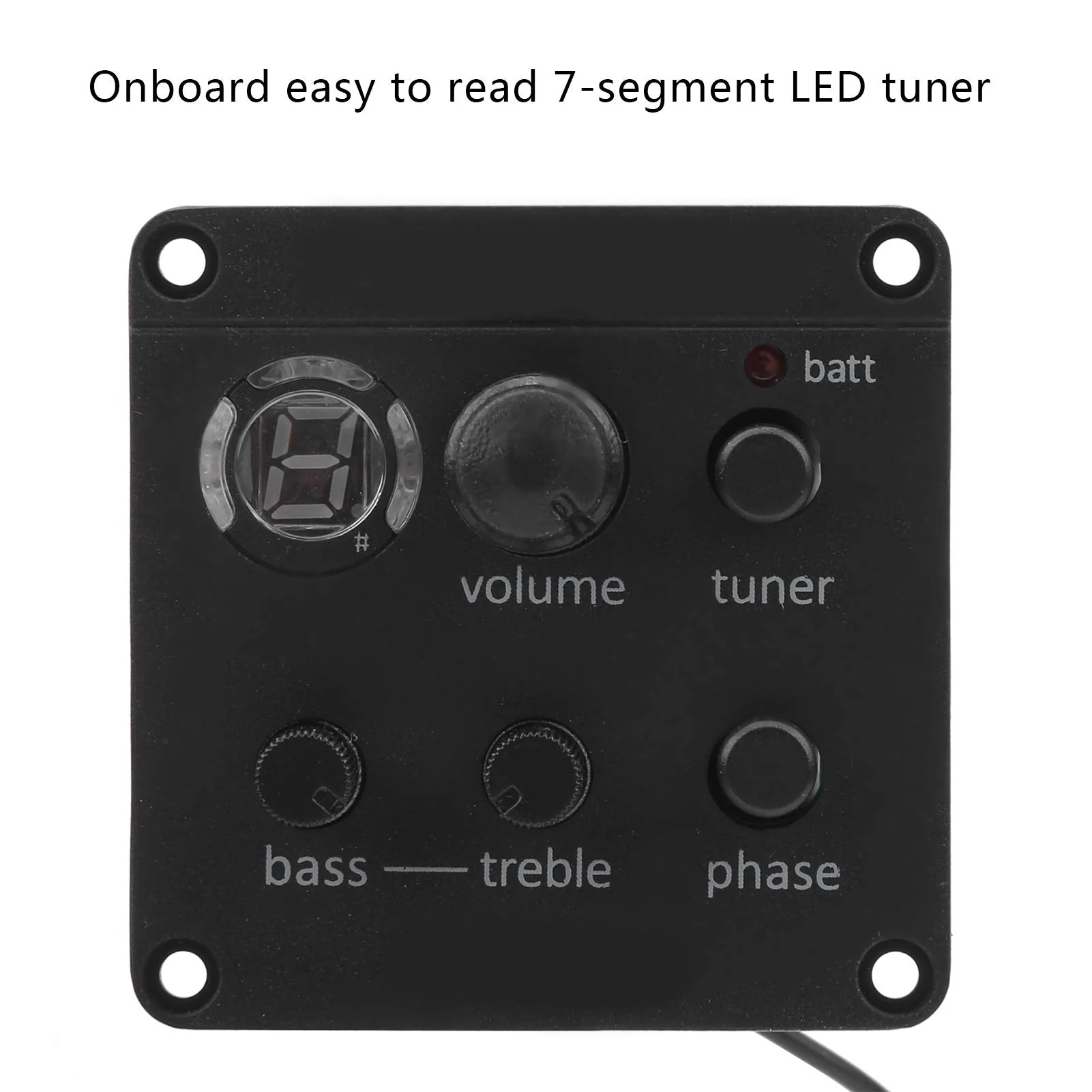 Acoustic Guitar Pickup Onboard Preamps Equalizer EQ Glued to Sound Hole Instrument AccessoriesPickup acoustic guitar - Image 8