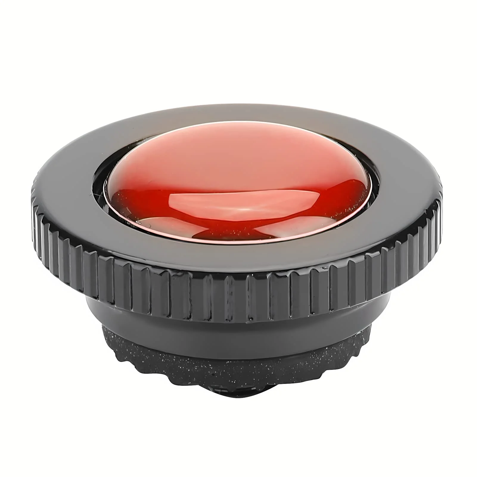 Acouto for Manfrotto Quick Release Plate Mini Aluminium Alloy Round Quick Release Plate Head 1/4 inch Screw for Manfrotto Compact Action Tripod Red - Image 6