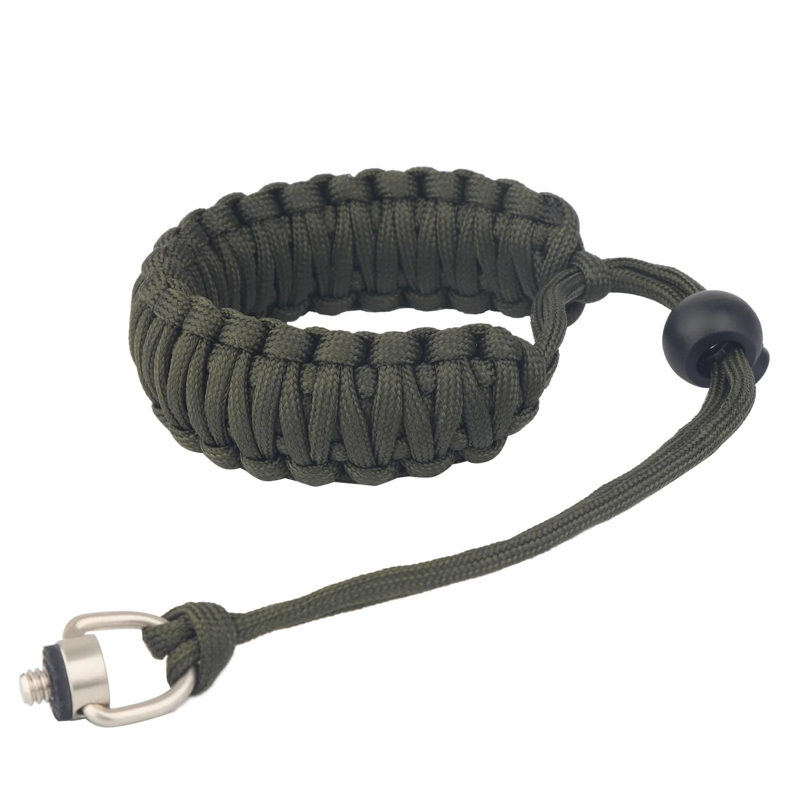 Adjustable Camera Wrist Strap Lanyard with 1/4-20 Screw for Insta 360 X3, X2, for DJI Pocket 3, Universal Hand Strap for Selfie Sticks, Action Cameras, DSLR Cameras (Army Green)