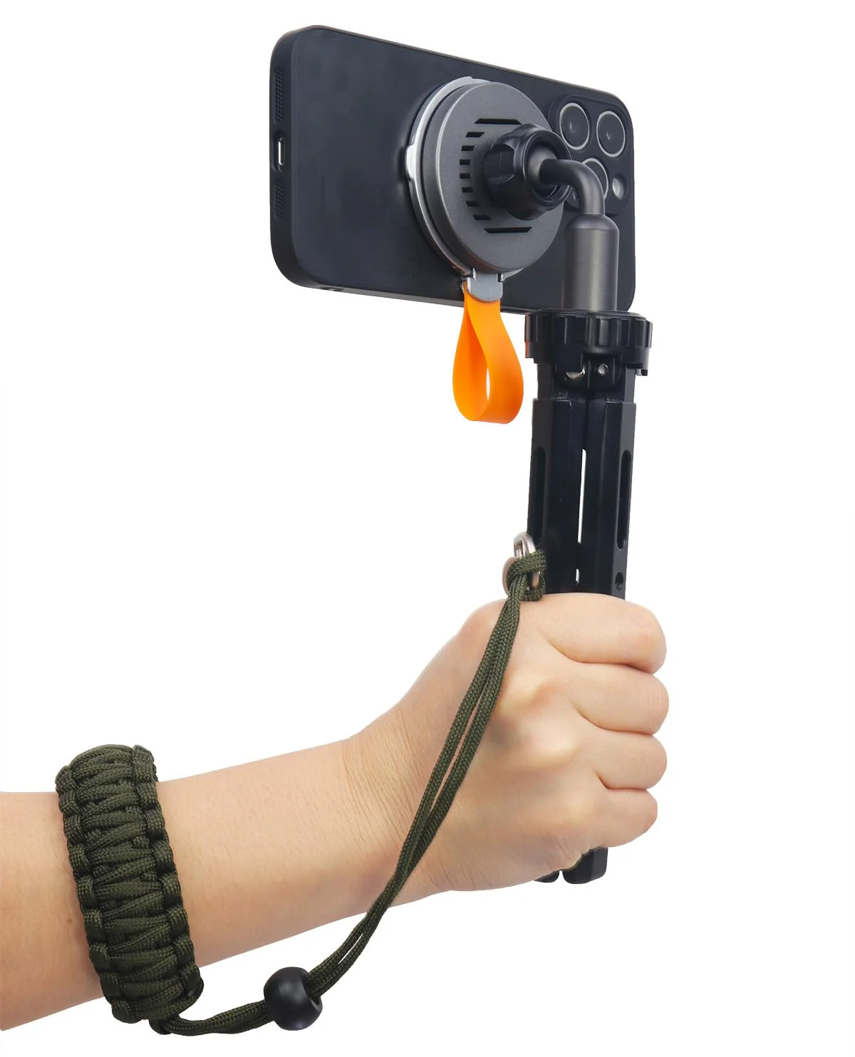 Adjustable Camera Wrist Strap Lanyard with 1/4-20 Screw for Insta 360 X3, X2, for DJI Pocket 3, Universal Hand Strap for Selfie Sticks, Action Cameras, DSLR Cameras (Army Green) - Image 4