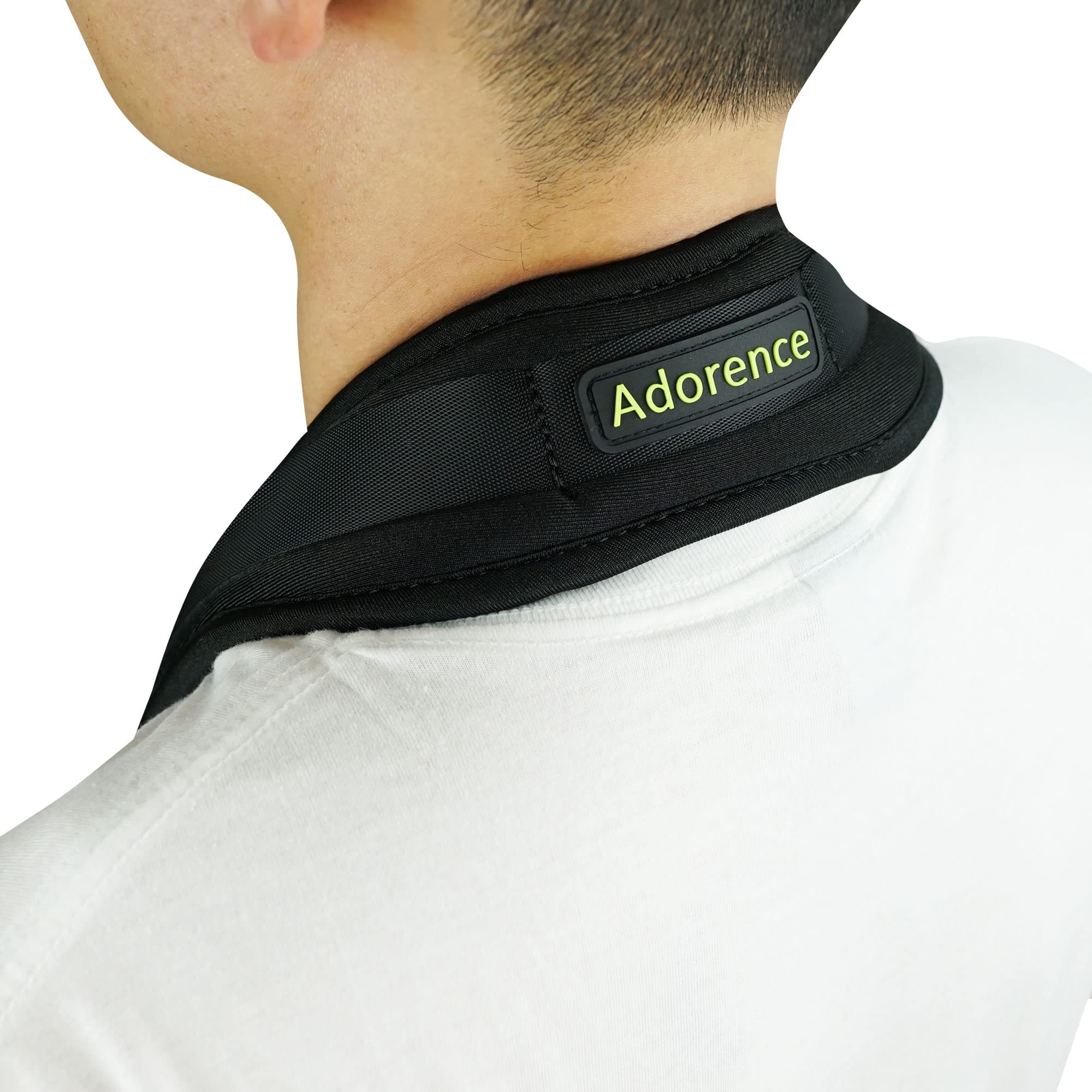 adorence Saxophone Neck Strap with Cushioned Padding & Swivel Metal Hook - Comfortable Sax Strap for Tenor, Alto- Black, Metal Adjuster Black-adjuster - Image 3