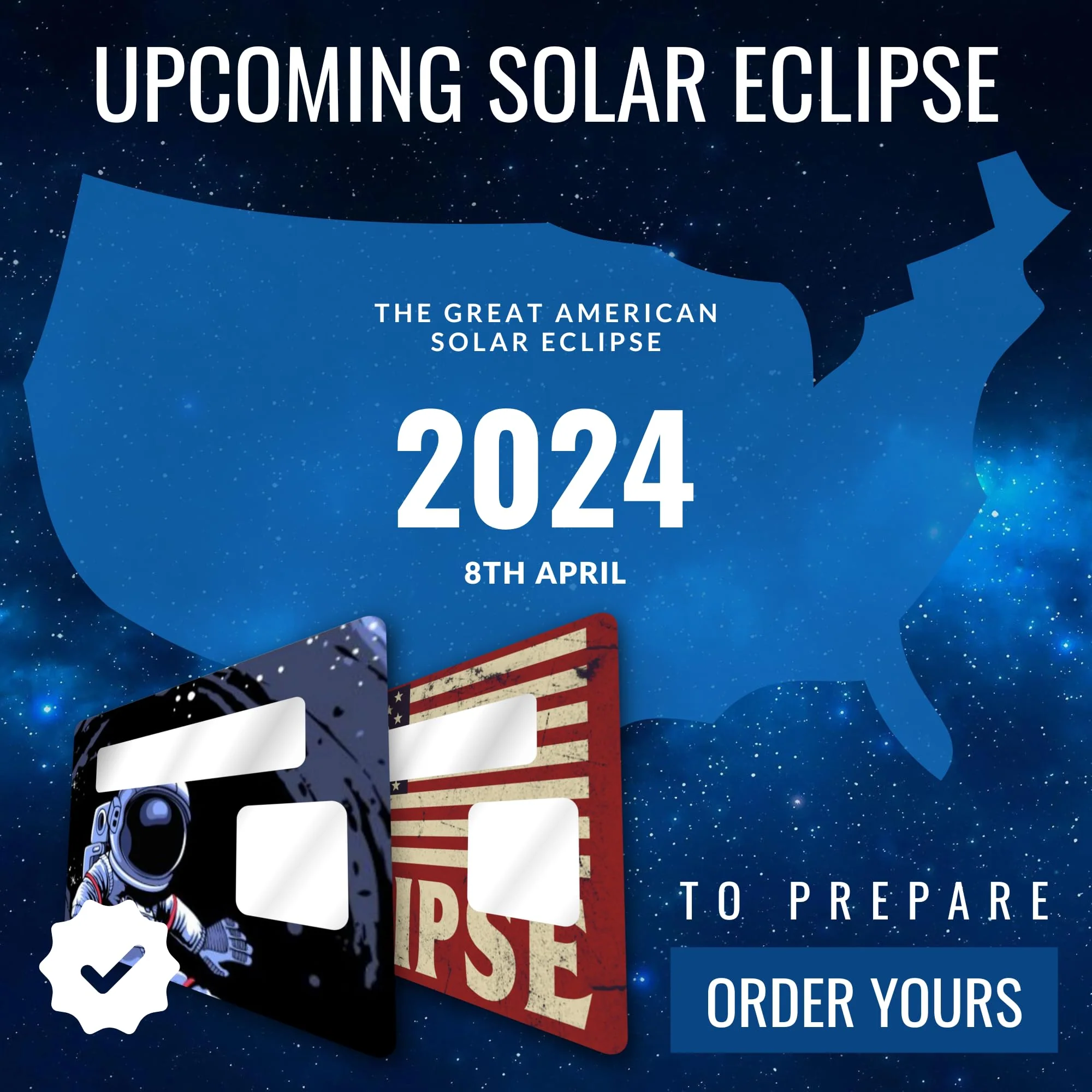 Advanced Solar Eclipse Photography 2in1 Filter and Viewer for Smartphones – AAS recognised Vendor, Universal Design Fits iPhone, Samsung, and Any Other Mobile Phones (Astronaut) Astronaut - Image 7