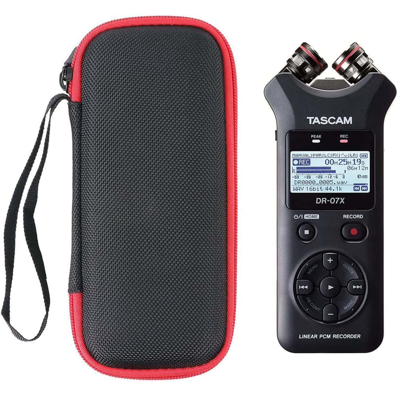 Aenllosi for Tascam DR-07XP/DR-07X Stereo Handheld Digital Audio Recorder Hard Carrying Case (Case Only) DR-07X - Image 2