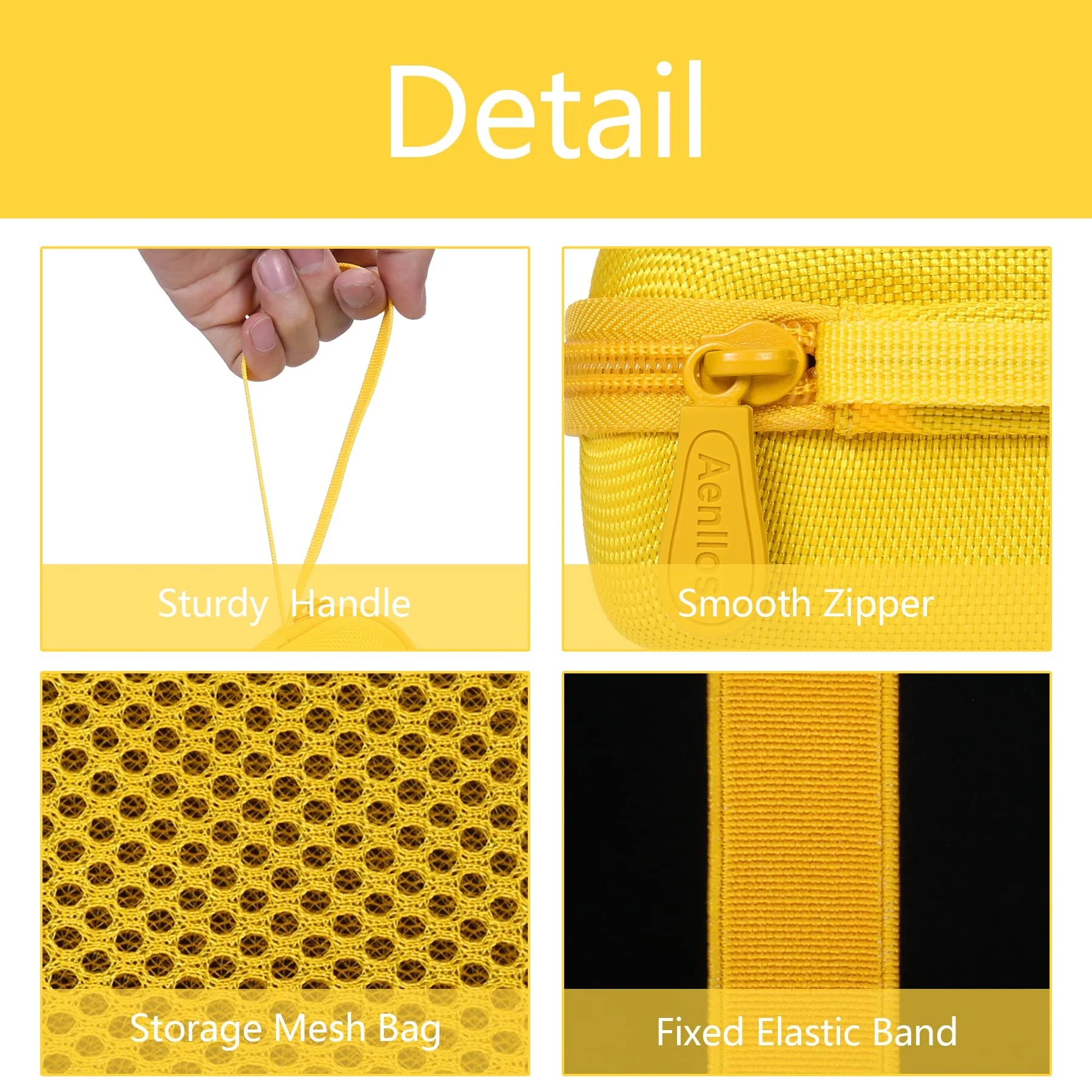 Aenllosi Hard Storage Case Compatible with Kodak PIXPRO WPZ2 Rugged Waterproof Digital Camera Yellow - Image 2