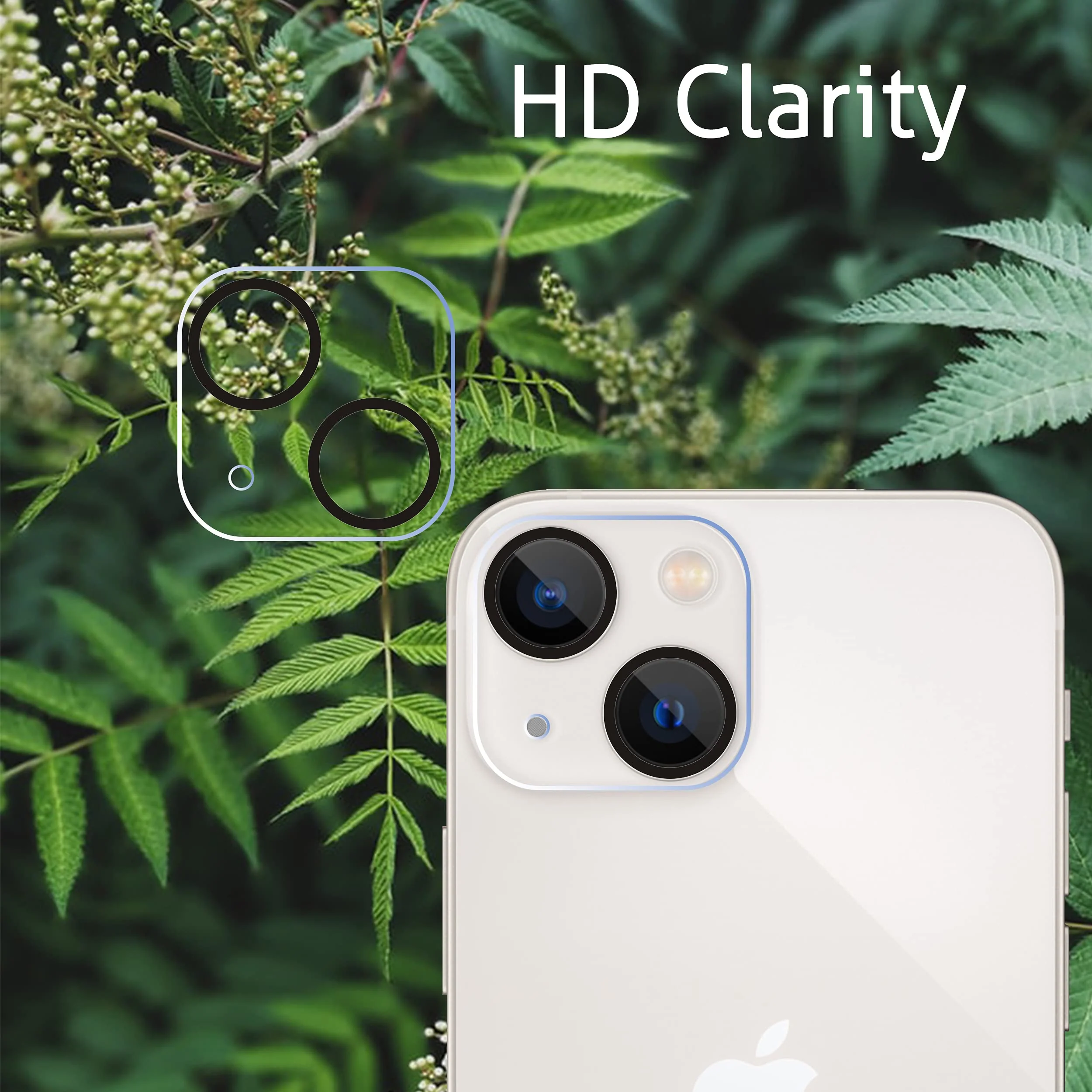 Ailun 2Pack Privacy Screen Protector for iPhone 13 [6.1 inch] + 2 Pack Camera Lens Protector, Anti Spy Private Tempered Glass Film,[9H Hardness] - HD [Black][4 Pack] iPhone 13-6.1 Inch - Image 3