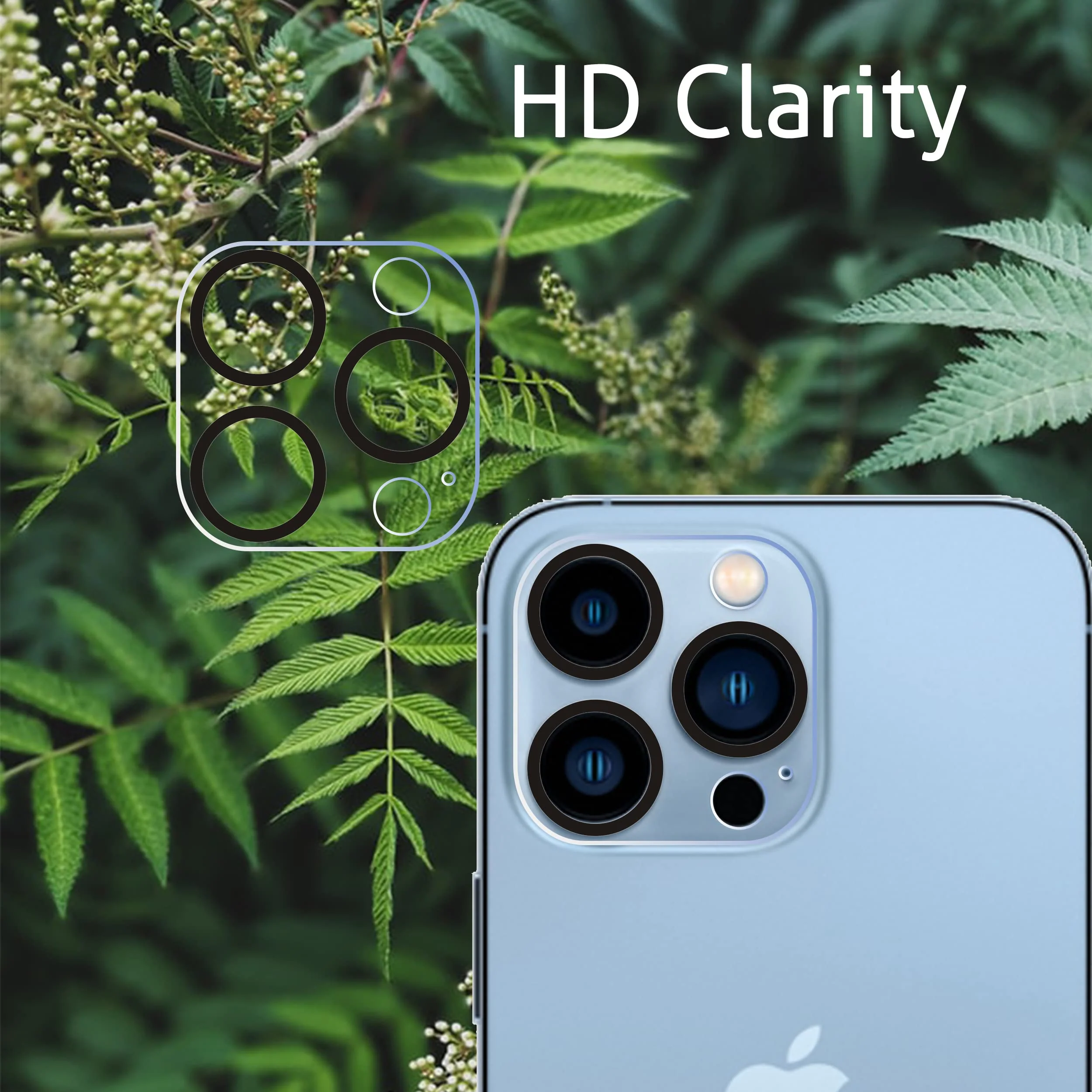 Ailun 3 Pack Screen Protector for iPhone 14 Pro Max [6.7 inch] + 3 Pack Camera Lens Protector,Sensor Protection,Dynamic Island Compatible,Case Friendly Tempered Glass Film,[9H Hardness] - HD iPhone 14 Pro Max-6.7 inch - Image 3