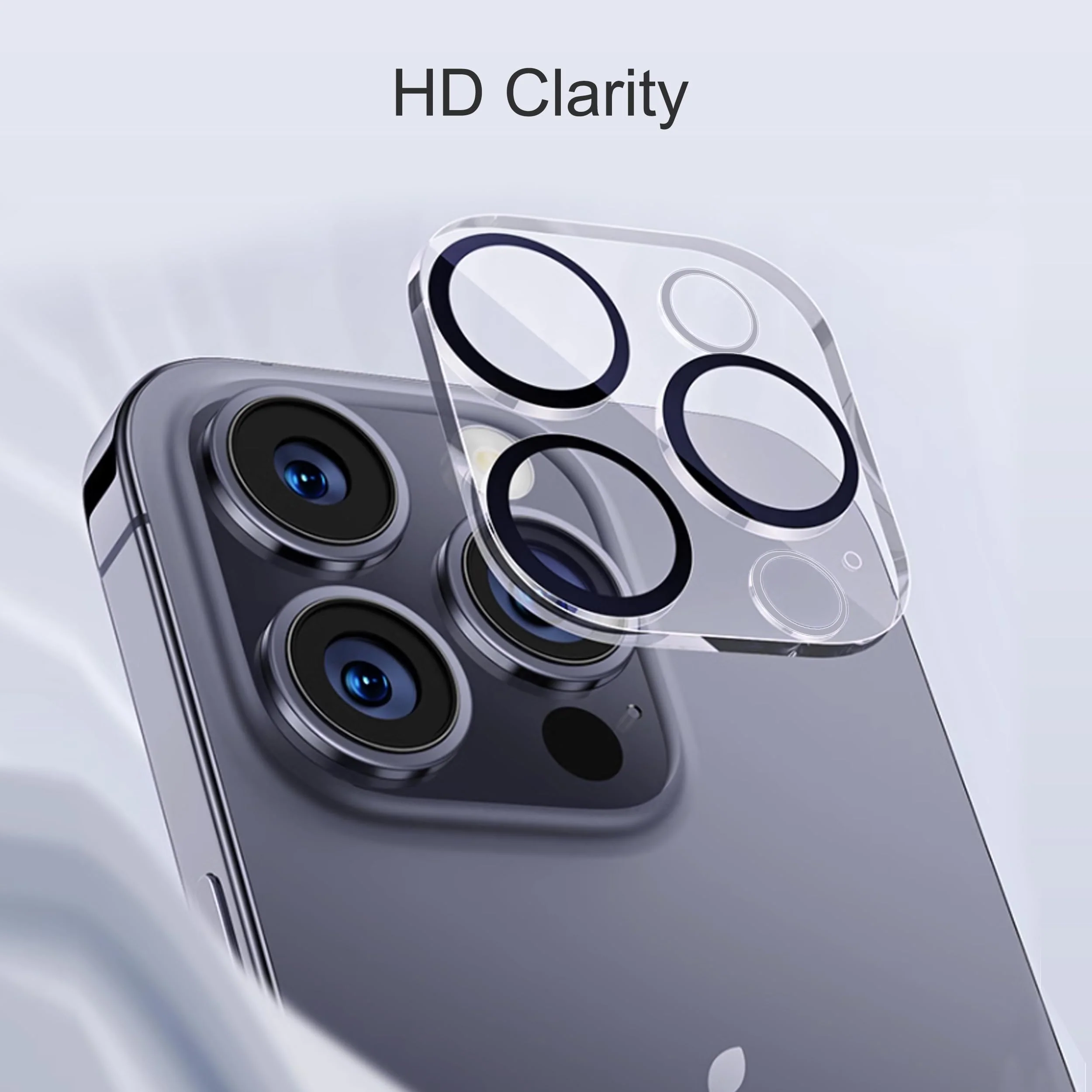 Ailun 3Pack Privacy Screen Protector for iPhone 15 Pro Max [6.7 inch]+3Pack Camera Lens Protector,Sensor Protection,Dynamic Island Compatible,Anti Spy Tempered Glass[9H Hardness]-HD[Black][6 Pack] iPhone 15 Pro Max-6.7 Inch - Image 3
