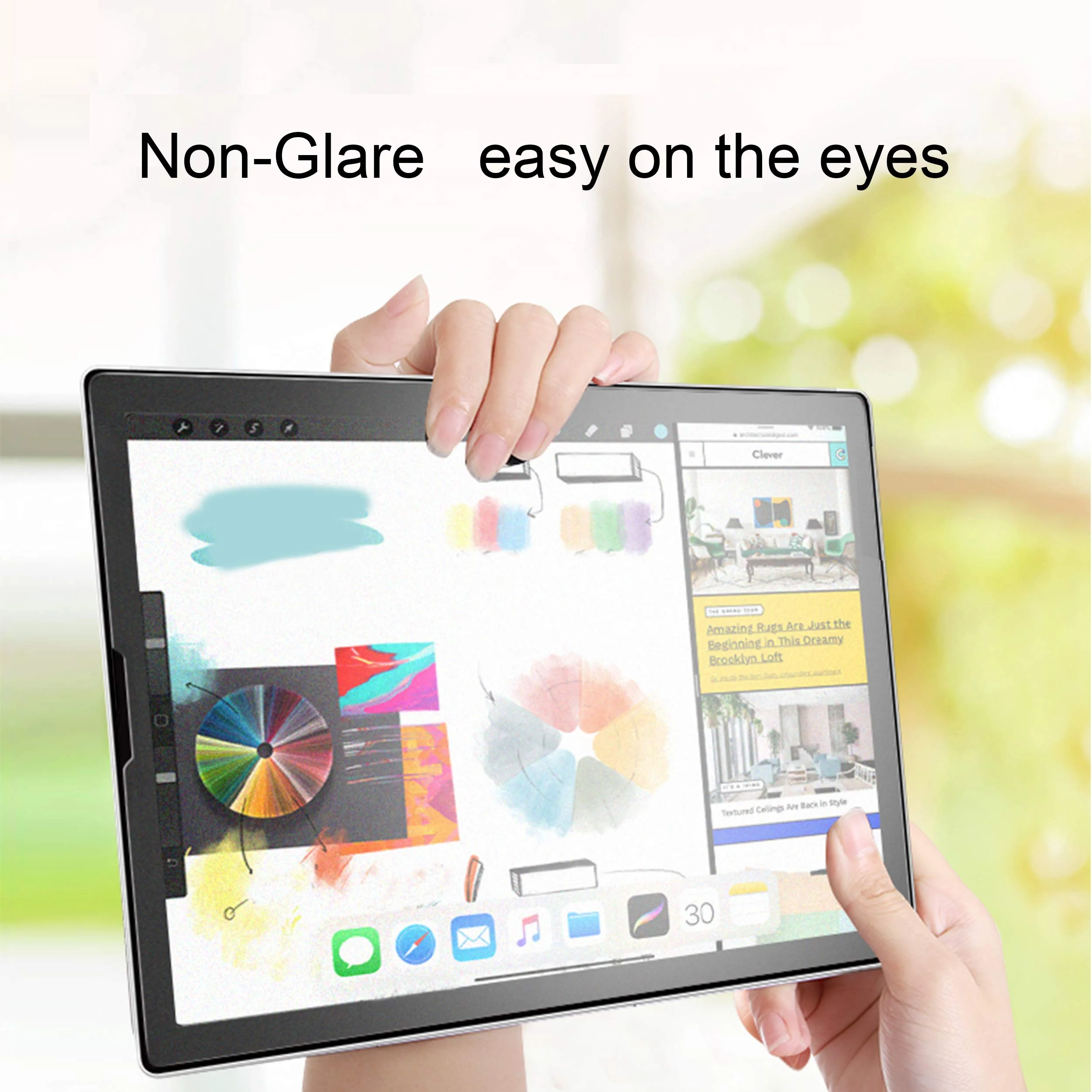 Ailun Paper Textured Screen Protector for iPad Air 4/5 Generation[10.9 Inch,2022 5th &2020 4th Gen],iPad Pro 11 Inch[2022&2021&2020&2018 Release] 2Pack Draw and Sketch Like on Papertouch Anti Glare iPad Pro/iPad Air 4 5-11 Inch 2022/2021/2020/2018 - Image 5
