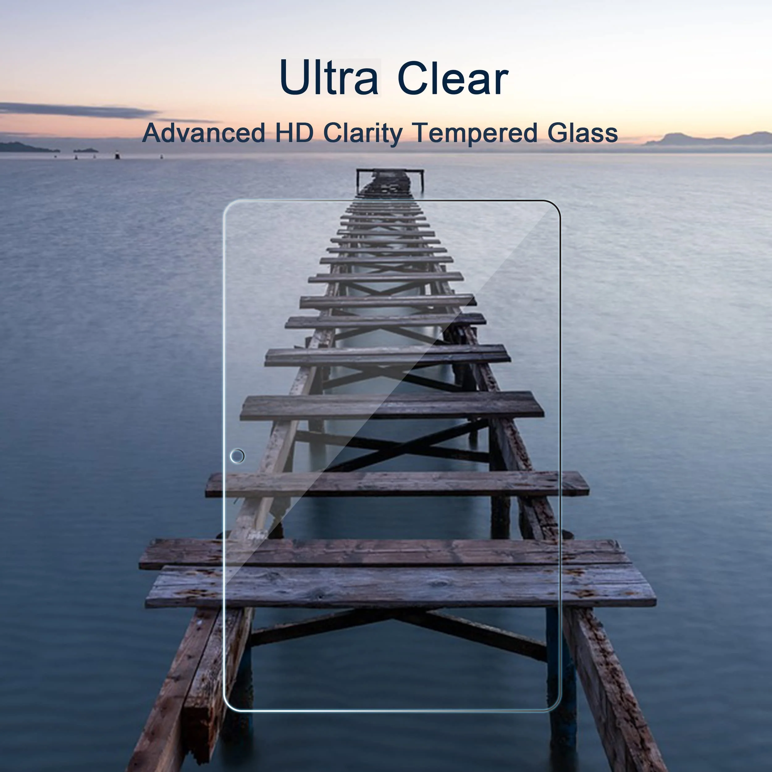 Ailun Screen Protector for Amazon Kindle Fire HD 8/8 Plus/Kids [8 inch] 2022&2020 Released - 0.33mm Tempered Glass, Ultra Clear, Anti-Scratch, Case Friendly - Image 5