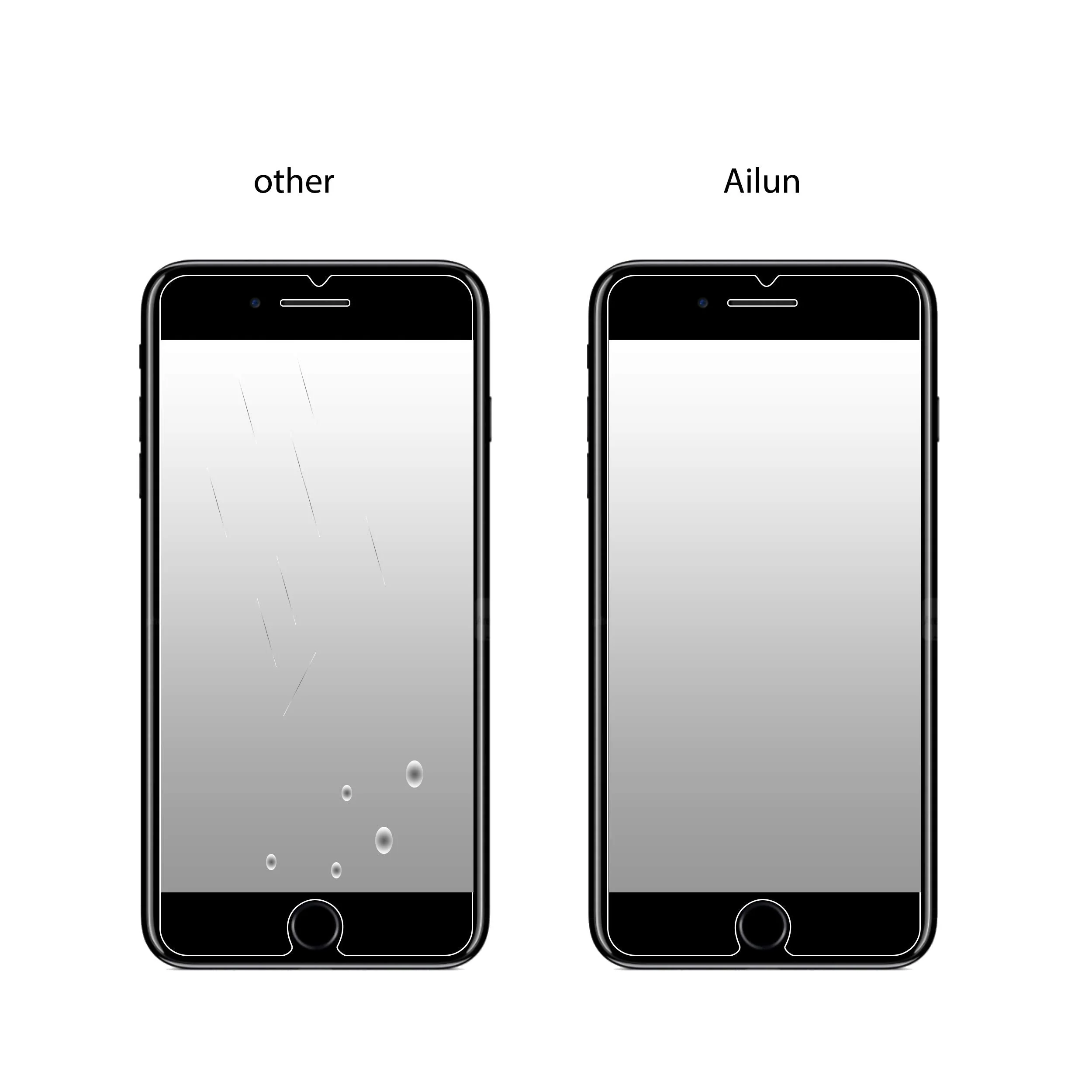 Ailun Screen Protector for iPhone SE 2020 2nd/2022 3rd Generation, iPhone 8,7,6s,6, 4.7-Inch Tempered Glass 0.25mm Case Friendly 3 Pack Clear - Image 6