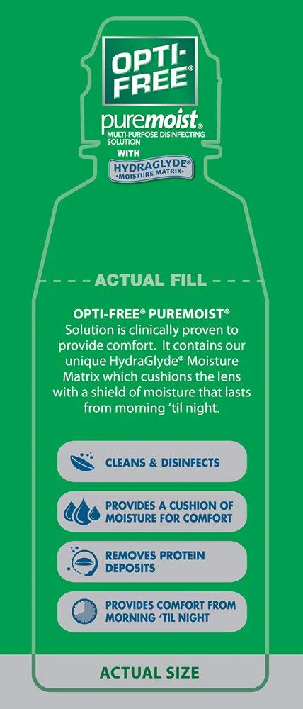 ALCON Opti-free Puremoist Multi-Purpose Disinfecting Solution, White, 4 Fl Oz 4 Fl Oz (Pack of 1) - Image 5
