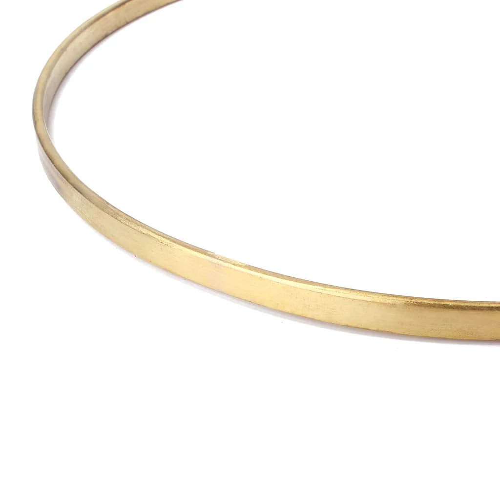 Alnicov Banjo Tension Hoop Banjo Flanges 11 Inch ,For Banjo Accessories Brass Plated - Image 5