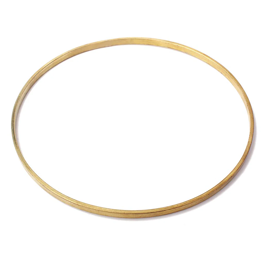 Alnicov Banjo Tension Hoop Banjo Flanges 11 Inch ,For Banjo Accessories Brass Plated - Image 6