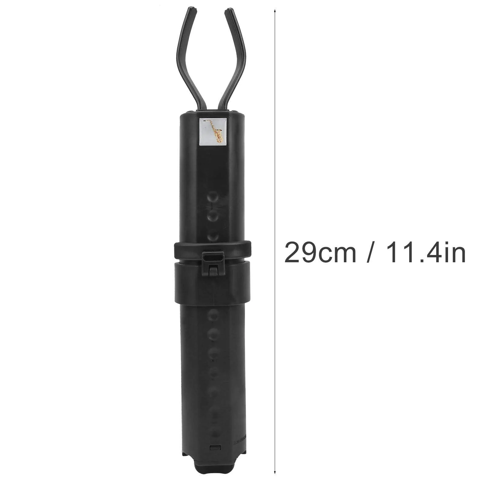 Alomejor Saxophone Stand Portable Saxophone Folding Rack Display Holder Metal Legs Rack Tripod Storage Accessories Tenor / Soprano Saxophone Stand - Image 3