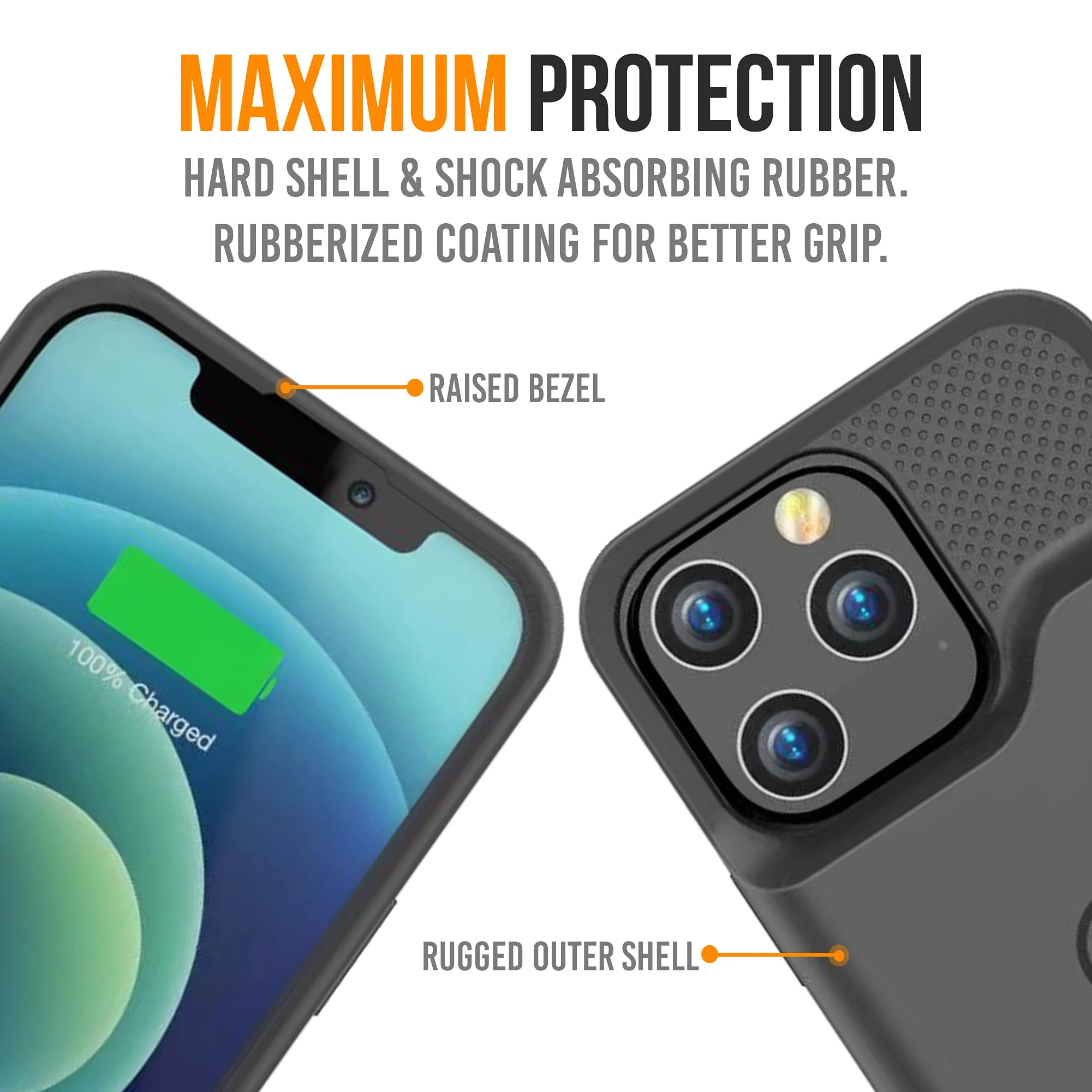 Alpatronix Battery Case for iPhone 15 Pro & 15, Portable Strong Slim Protective Extended Charger Cover, 15W Fast Charging, 7000mAh Wireless Charging Case, Apple Pay, CarPlay (BX15) –Black iPhone 15 / iPhone 15 Pro - Image 8