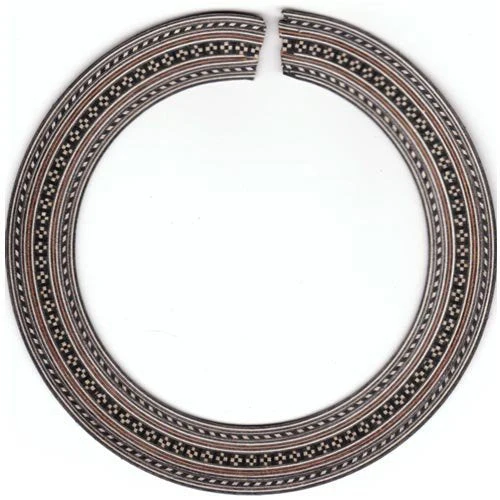 ALS Classical Guitar Rosette - Hauser Style #15 - Timber Mosaic - By Australian Luthier Supplies