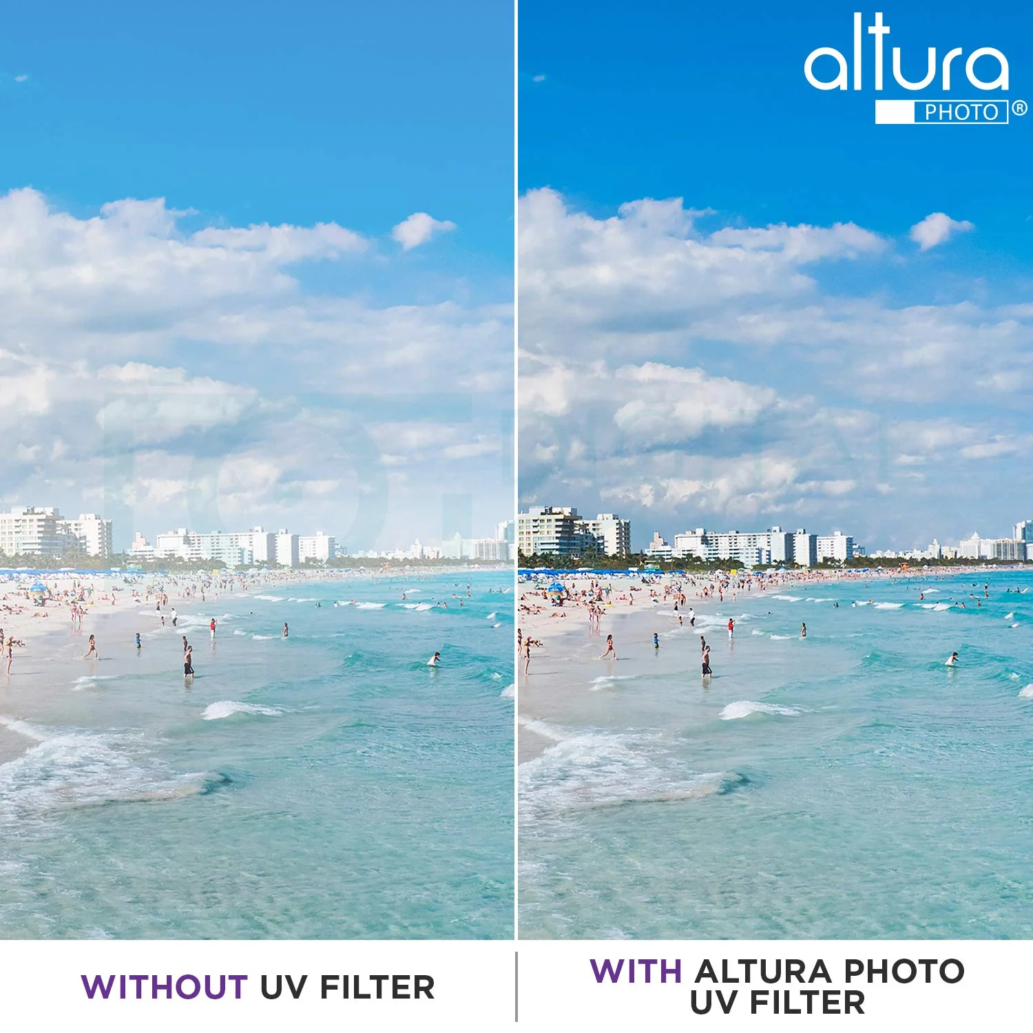Altura Photo 58MM Lens Filter Kit - Includes 58MM ND Filter, 58MM Polarizer Filter, 58MM UV Filter - UV, CPL Polarizing Filter, Neutral Density for Camera Lens with 58MM Filters + Lens Filter Case - Image 5