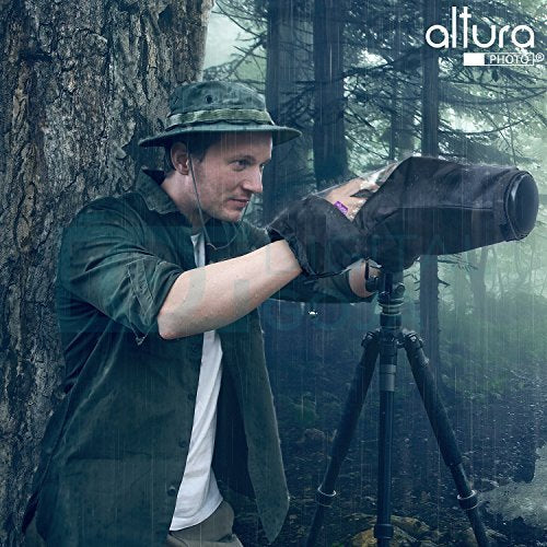 Altura Photo Professional Camera Rain Cover for Canon Nikon Sony DSLR & Mirrorless Cameras - Altura Photo Camera Accessories for Photography Rain Gear - Image 2
