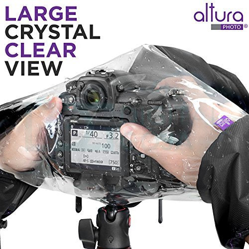 Altura Photo Professional Camera Rain Cover for Canon Nikon Sony DSLR & Mirrorless Cameras - Altura Photo Camera Accessories for Photography Rain Gear - Image 3