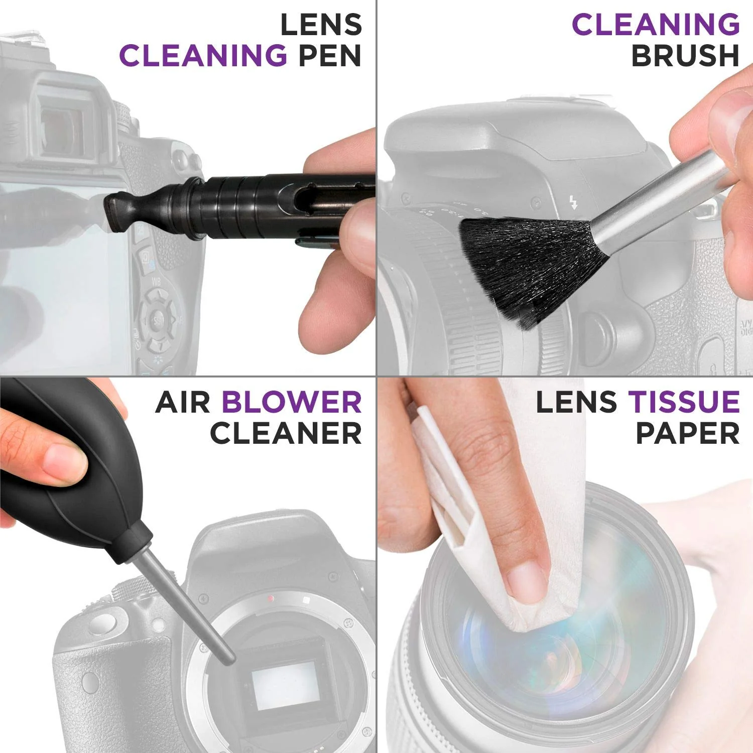 Altura Photo Professional Full Frame Sensor Cleaning Kit - Camera Cleaning Kit for FF DSLR & Mirrorless Cameras - w/Sensor Cleaning Swabs & Case, Works as Camera Lens Cleaning Kit, Sensor Cleaner - Image 8