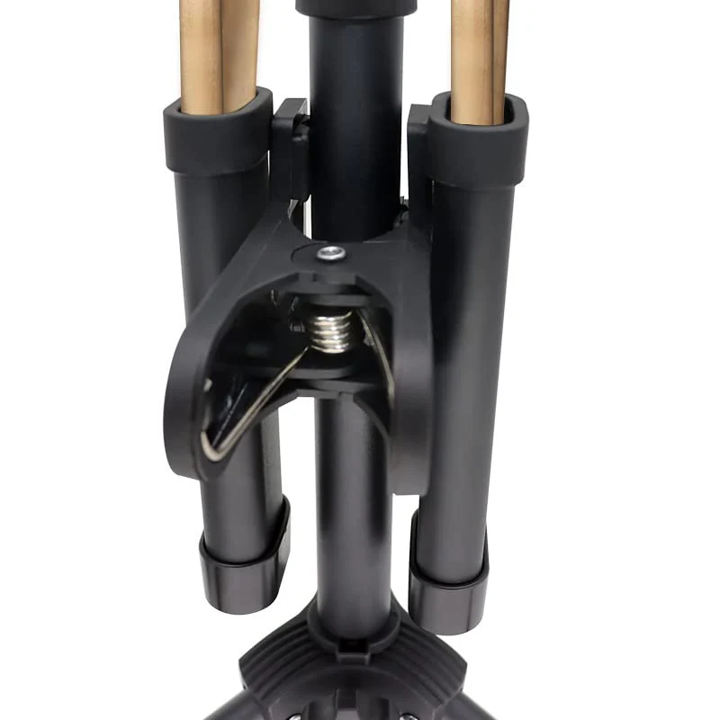 Aluminum Alloy Drumstick Holder Clip on Drum Stick Holder Quick Release Adjustable Angle Holds up to 2 Pairs of Drumsticks - Image 9