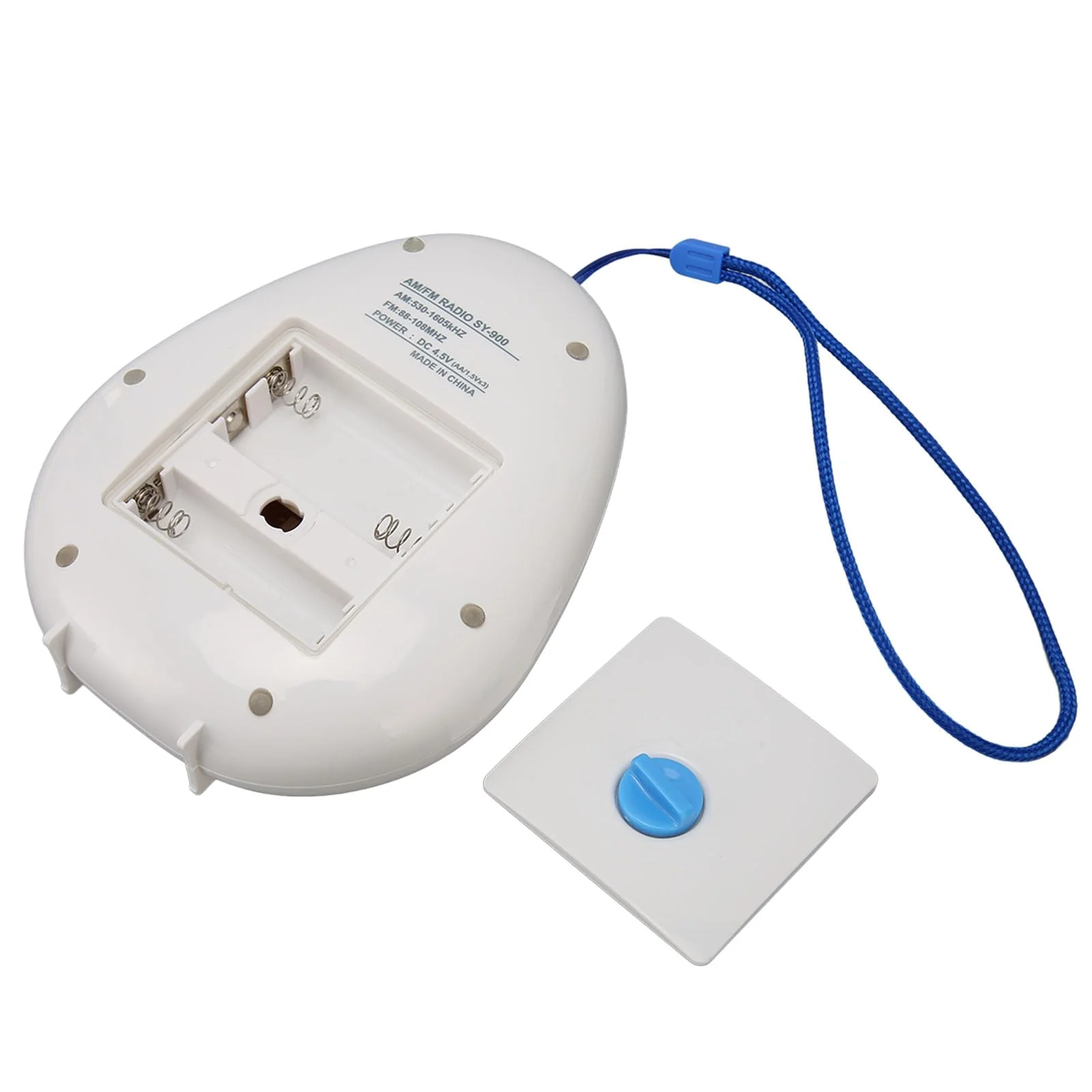 AM FM Shower Radio, Waterproof Portable Shower Radio ABS Material, Built in Speaker, FM AM Receiver, Easy, for Bathroom or On The - Image 8