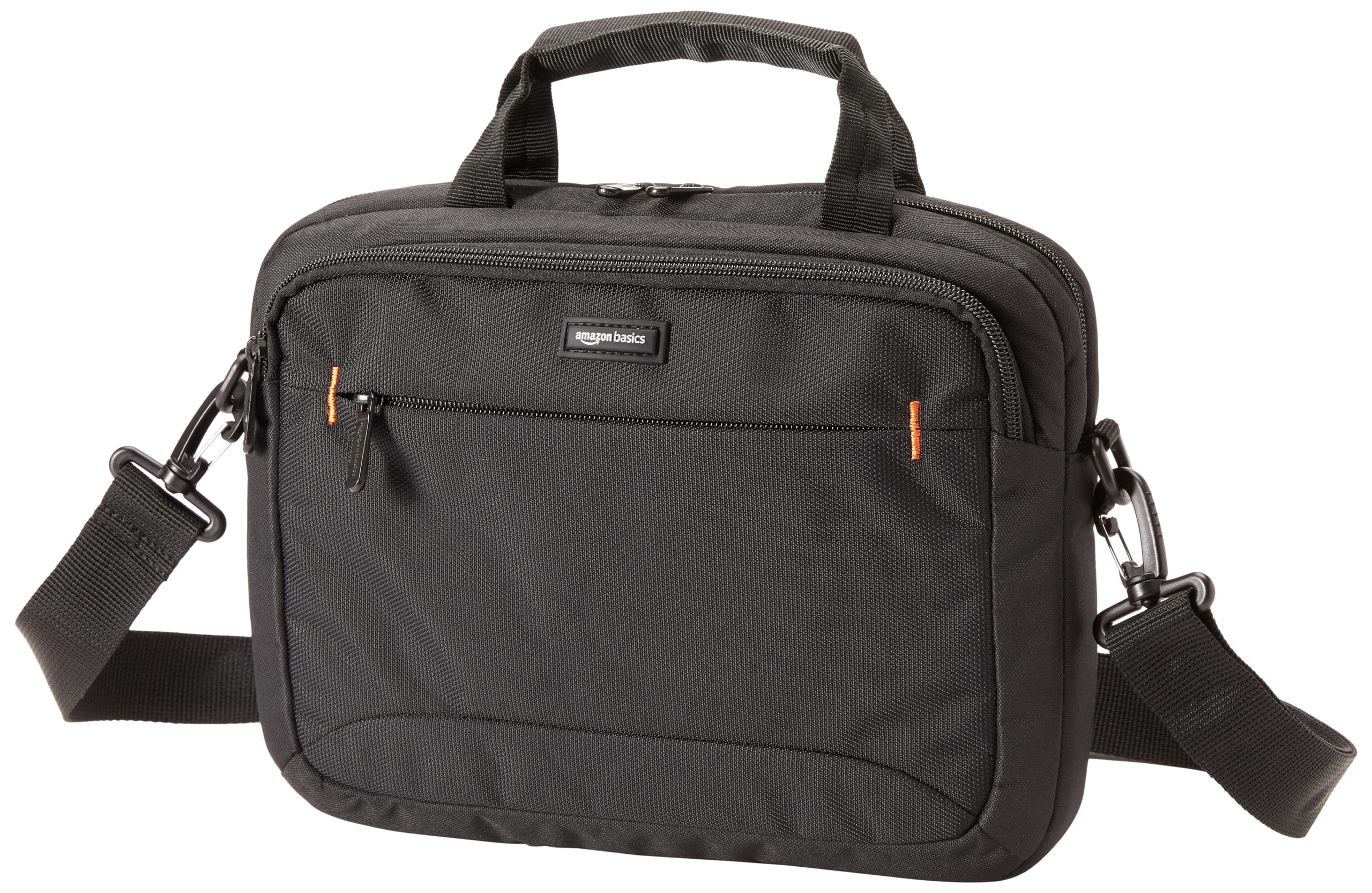 Amazon Basics 11.6-Inch Laptop and iPad Tablet Shoulder Bag Carrying Case, Black 11.6 Inch 1-pack