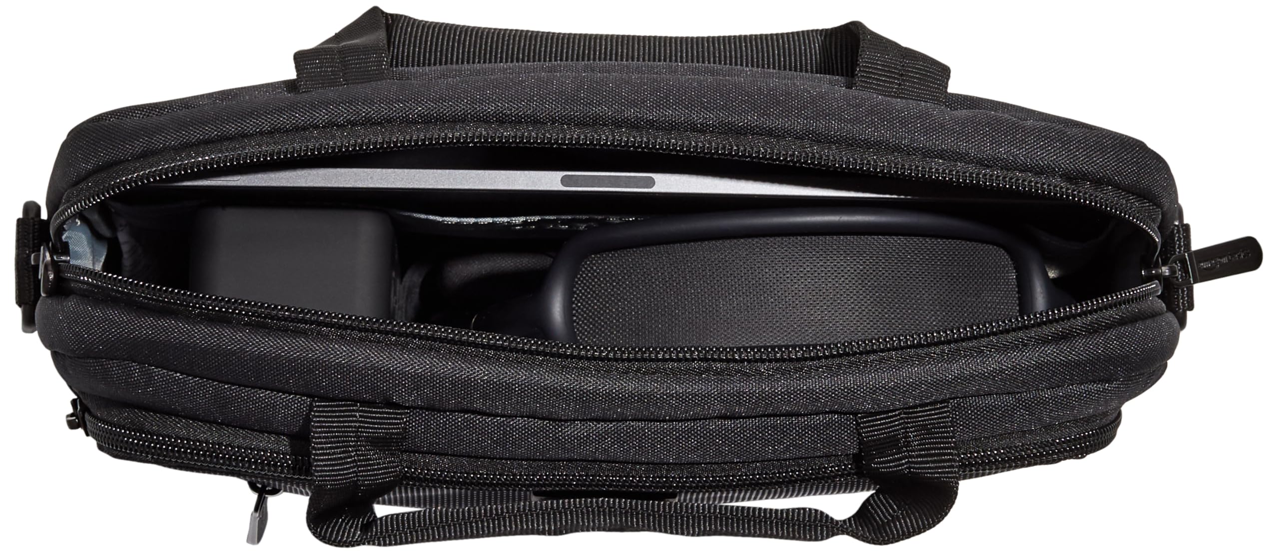 Amazon Basics 11.6-Inch Laptop and iPad Tablet Shoulder Bag Carrying Case, Black 11.6 Inch 1-pack - Image 4