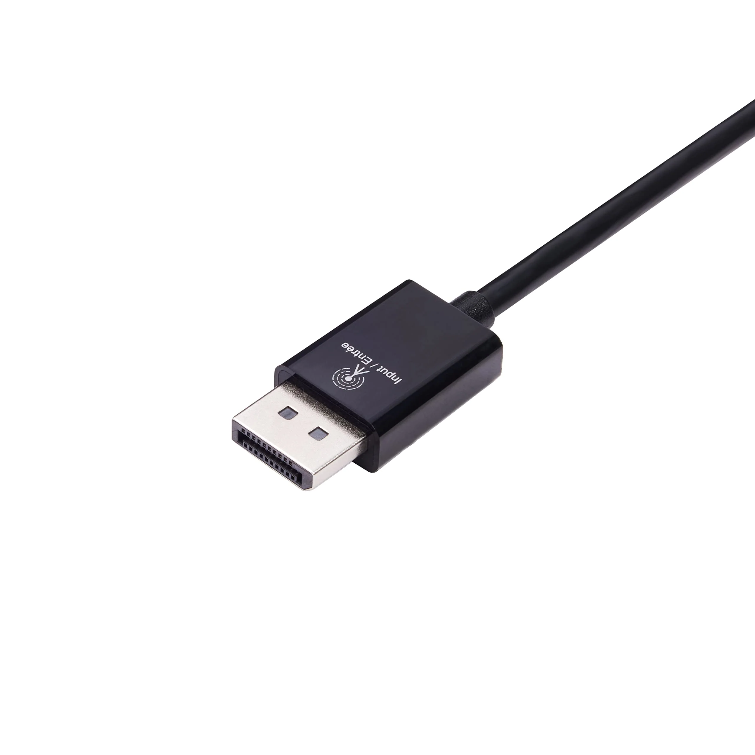 Amazon Basics DisplayPort (4k@60Hz) to HDMI Female Converter (Not Compatible with a USB Port), Black, 9.25 x 0.87 x 0.47 in - Image 3
