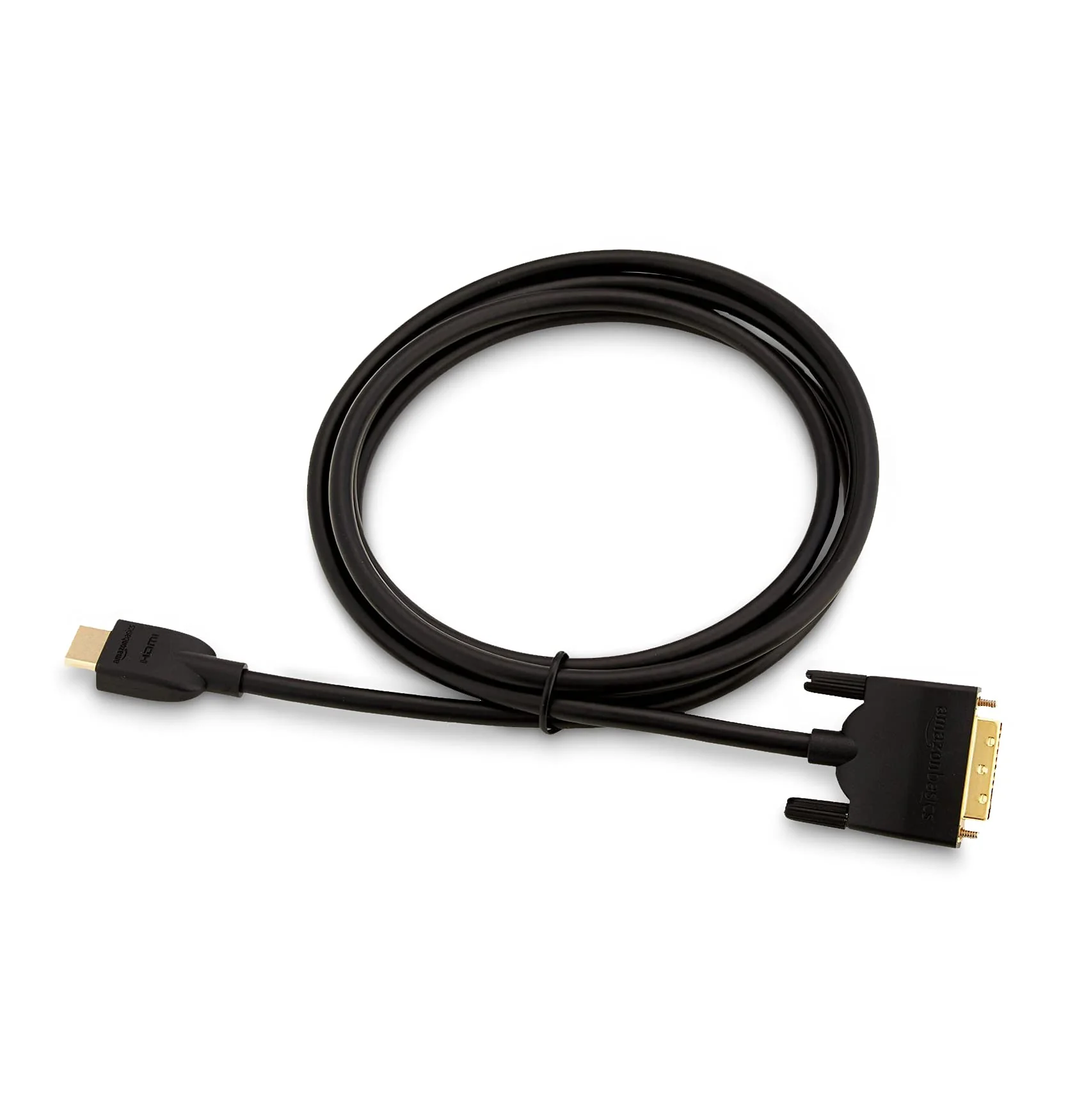 Amazon Basics HDMI to DVI Adapter Cable, Black, 6 Feet, 1-Pack 6 ft - Image 5