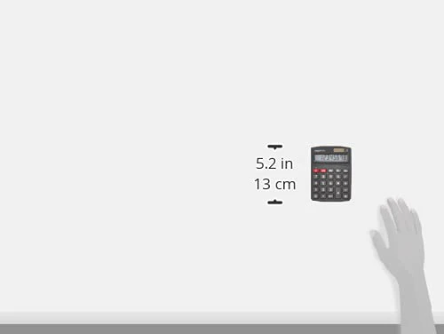 Amazon Basics LCD 8-Digit Desktop Calculator, 1 Pack, Small, Black - Image 5