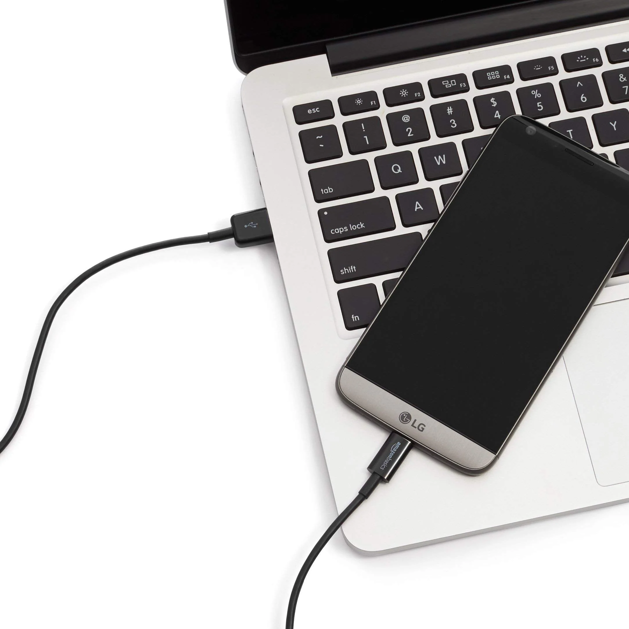 Amazon Basics USB-C to USB-A 2.0 Fast Charger Cable, 480Mbps Speed, USB-IF Certified, for Apple iPhone 15, iPad, Samsung Galaxy, Tablets, Laptops, 3 Foot, Black 3 Feet 1-Pack - Image 7