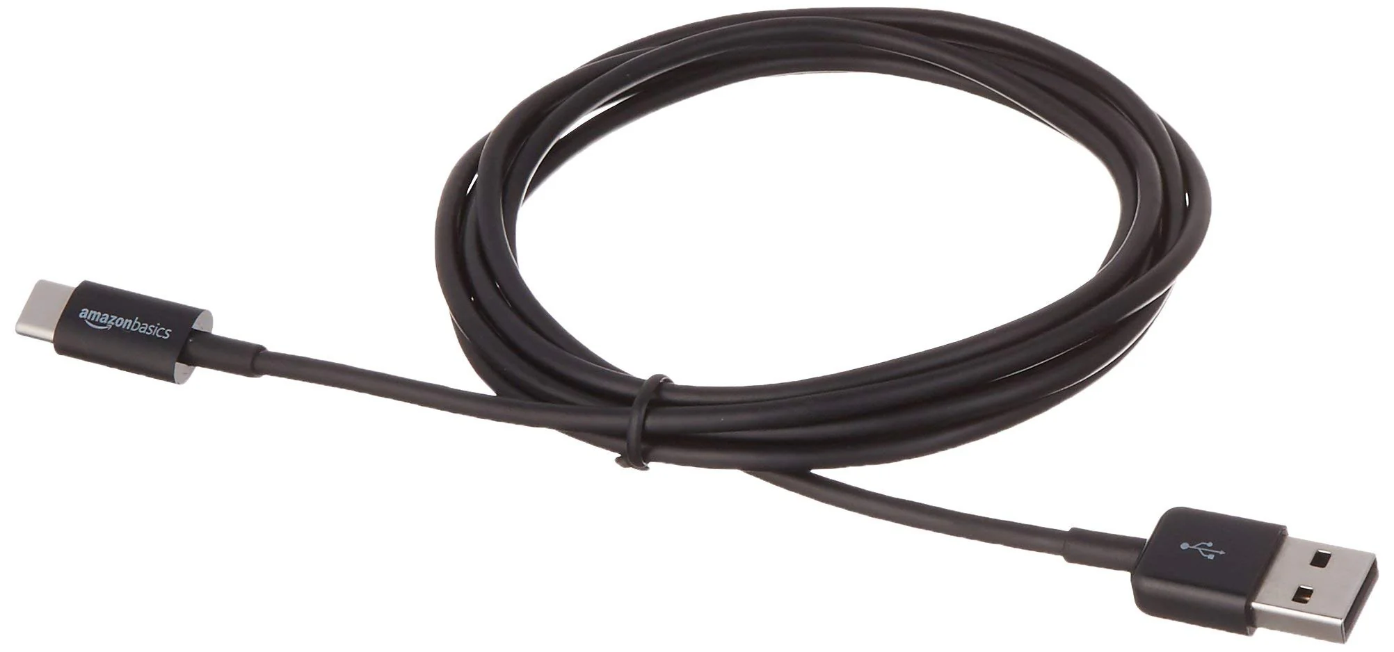 Amazon Basics USB Type-C to USB-A 2.0 Male Charger Cable, 6 Feet (1.8 Meters), Black 1-Pack - Image 4