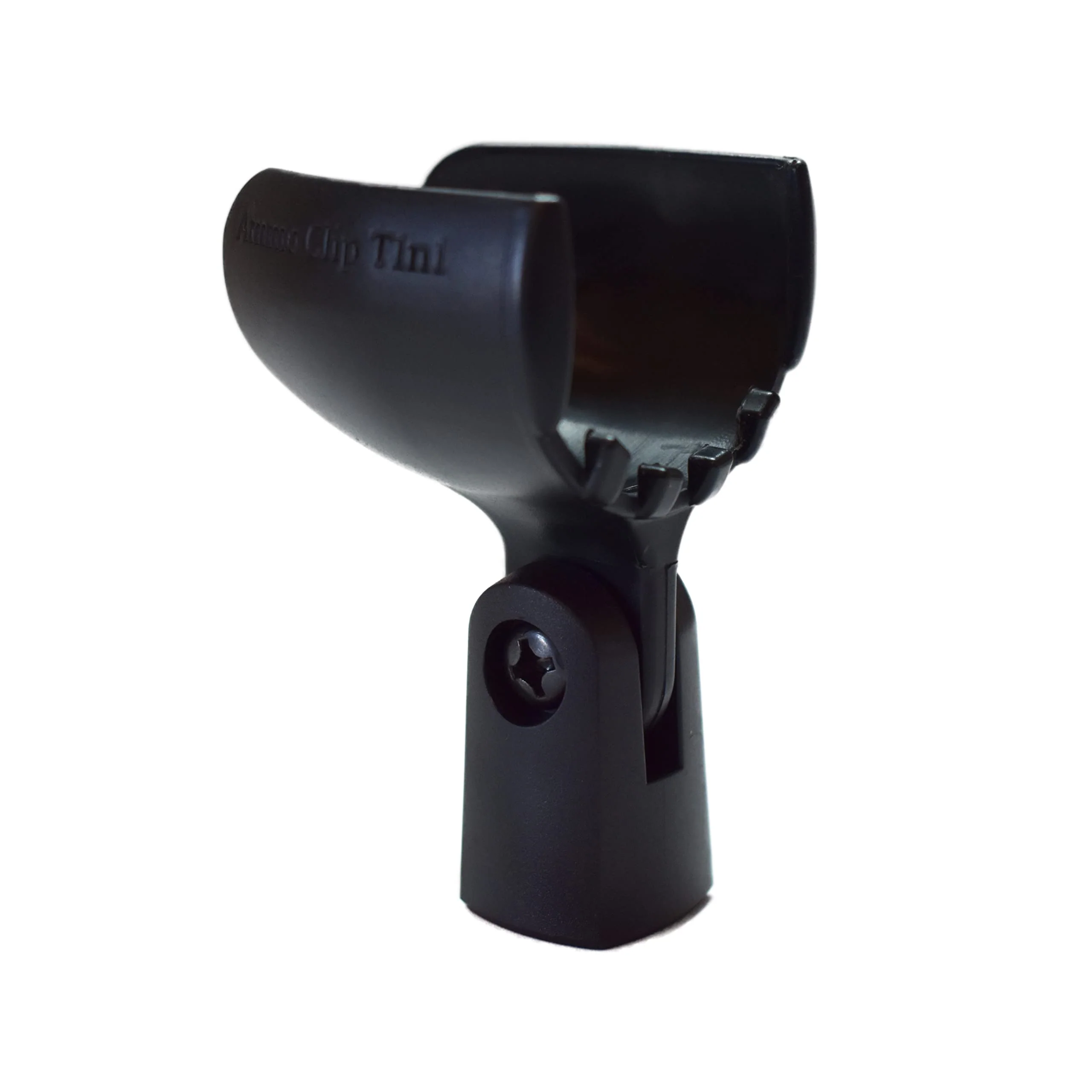 Ammo Clip T1n1 Bullet Mic Holder for Bulletini Harmonica Microphone (Natural Black)
