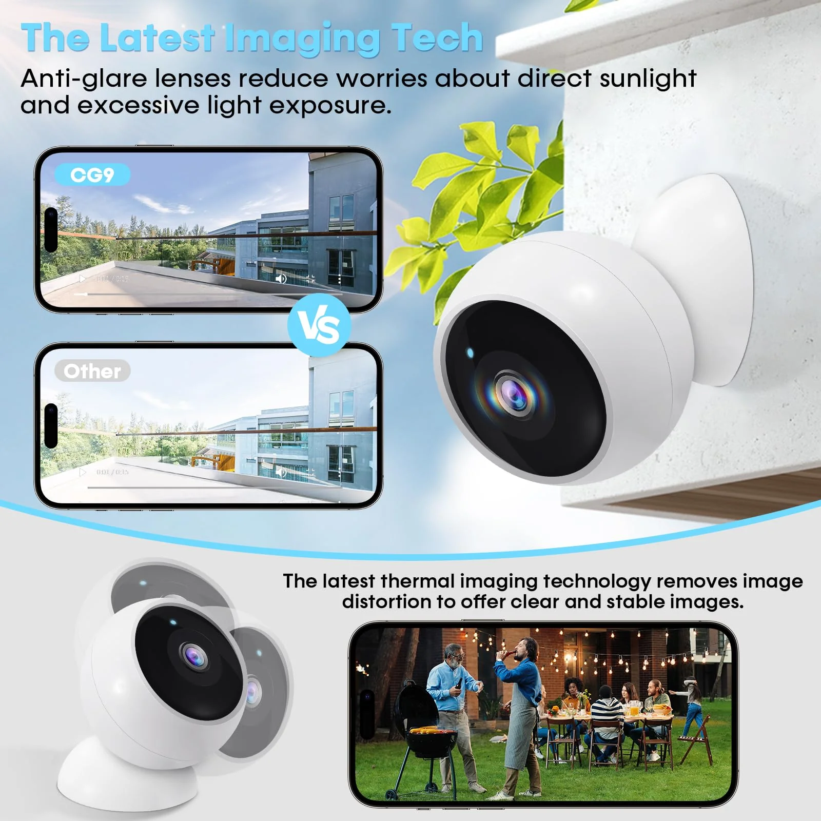 AMTIFO Security Cameras Wireless Outdoor Magnetic: Install-free Smart Indoor 2K WiFi - Long Battery Life Powered Cameras for Home Security with AI Motion Detection - Image 5