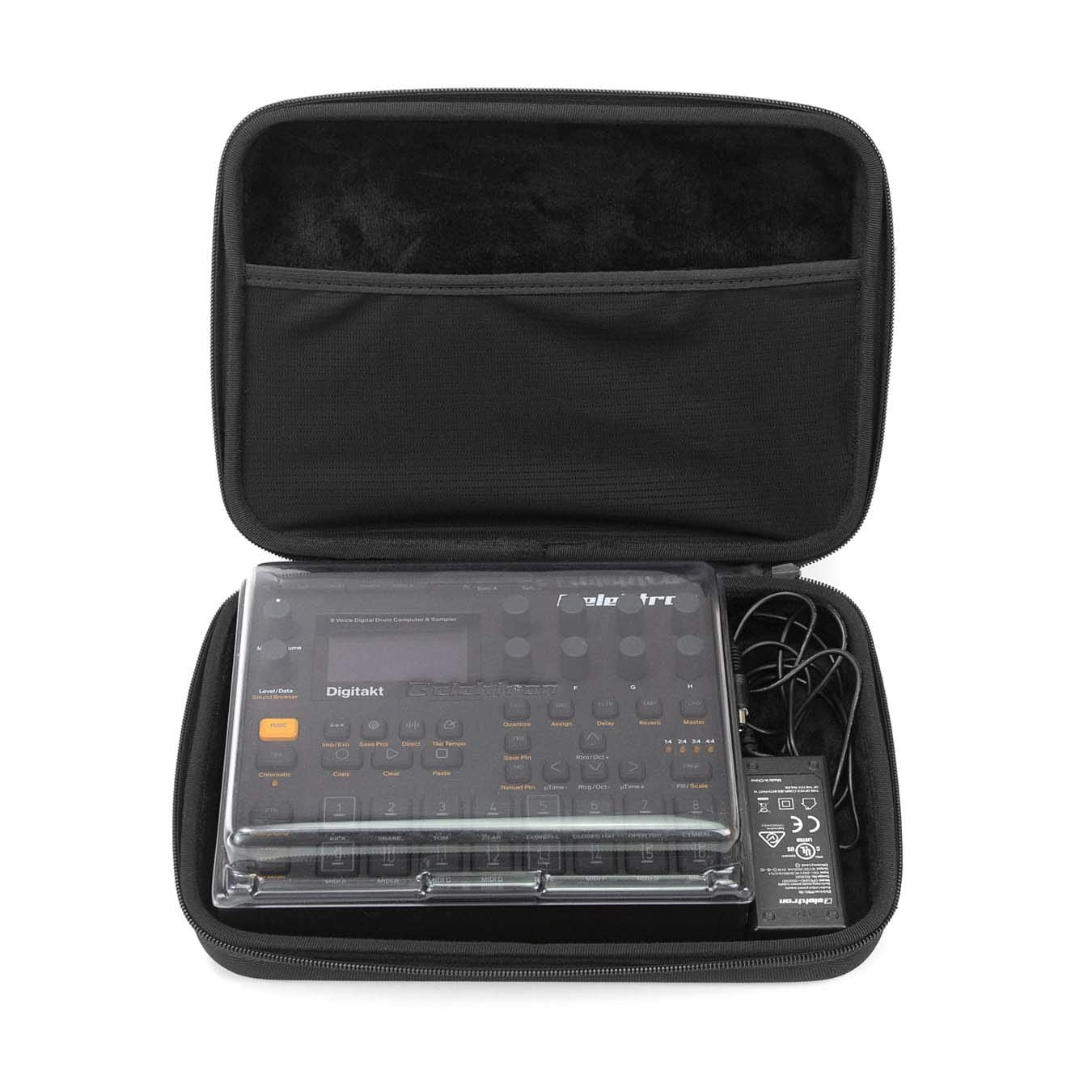 ANALOG CASES Elektron Digitakt/Syntakt/Digitone Case - Custom-Fitted Compact PULSE Hard Case for Travel - Image 6