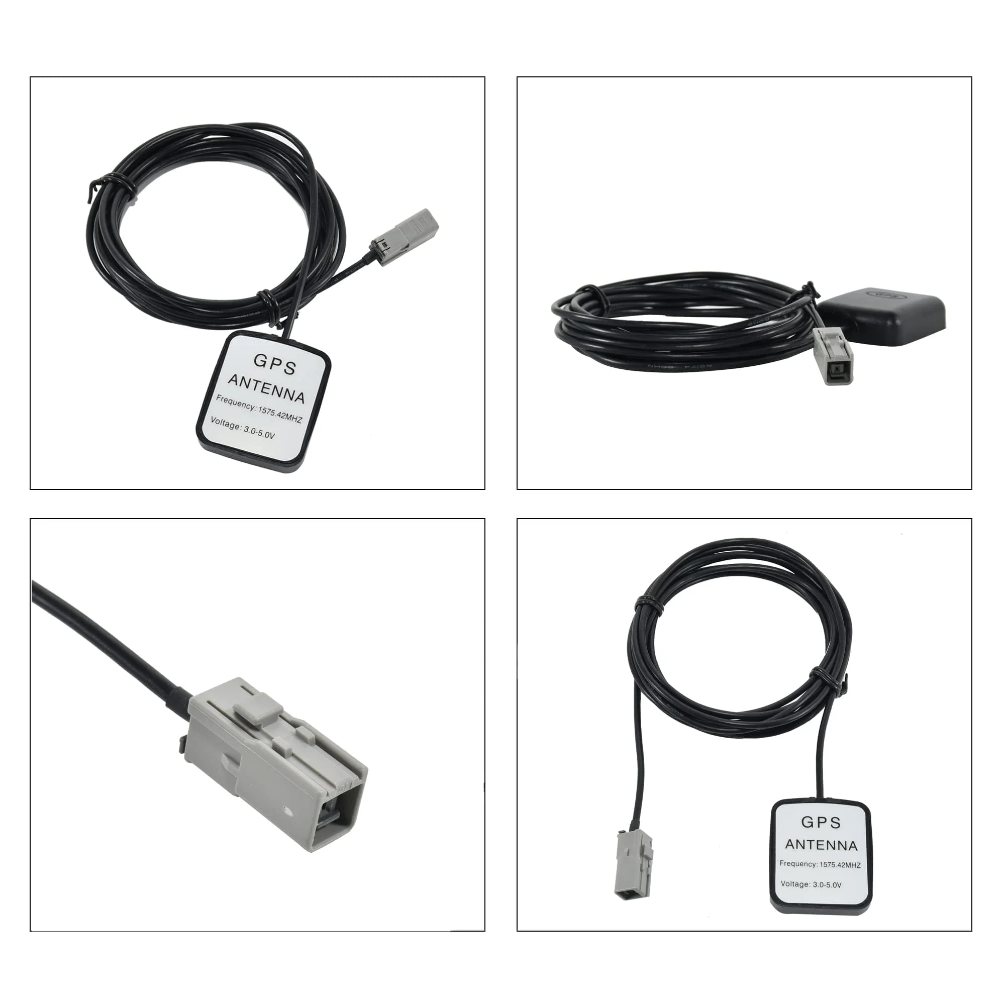 Anina Car Active GPS Antenna for Kenwood DDX/DNX/KNA/DDX Alpine JVC Navigation Radio Compatible with Toyota Honda Nissan - Image 6