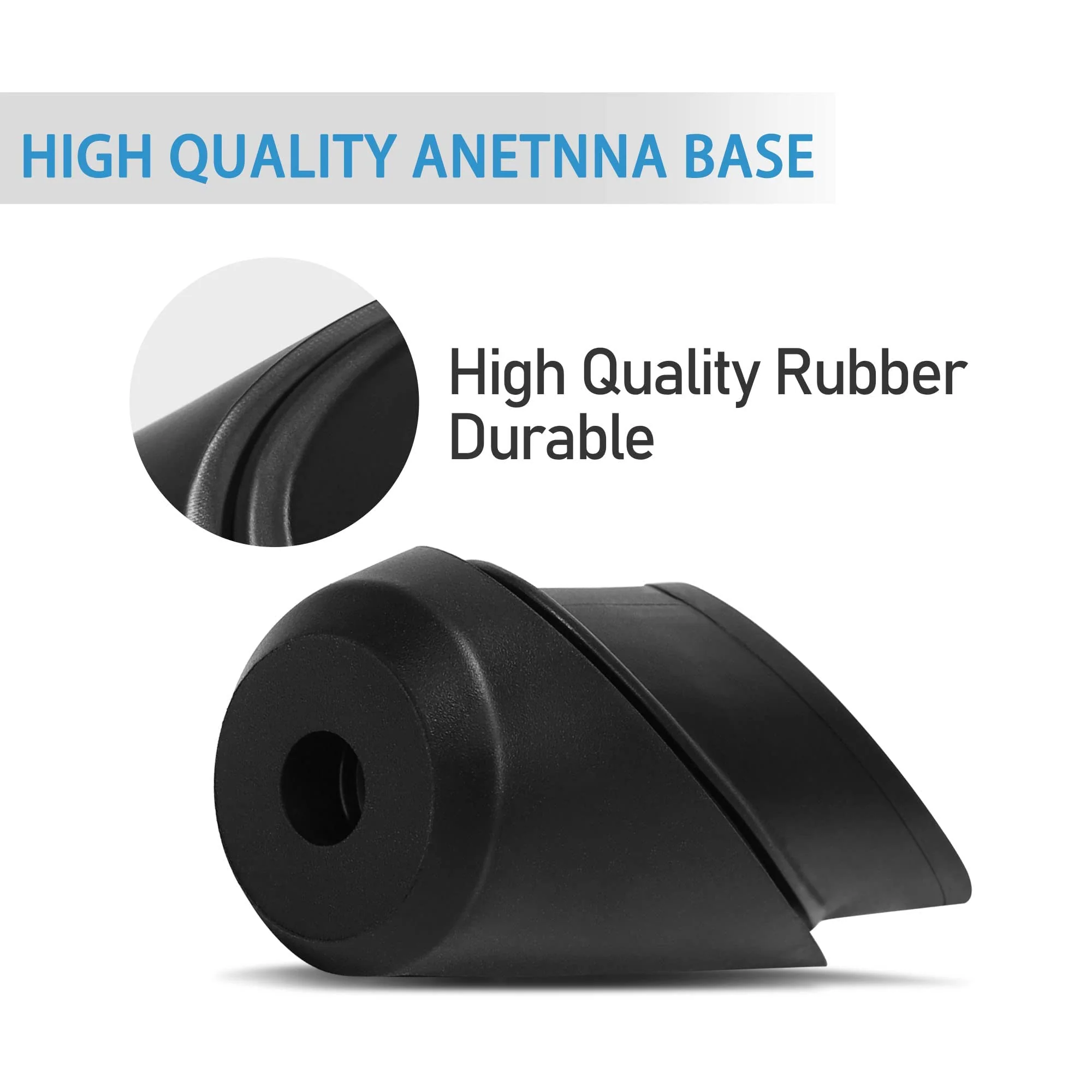 Antenna Base for Toyota Tundra 2014 2015 2016 2017 2018 2019 2020 86392-0C030 Antenna Ornament Grommet Rubber Mount Car Radio Antenna Bezel For 2014-2020 - Image 3