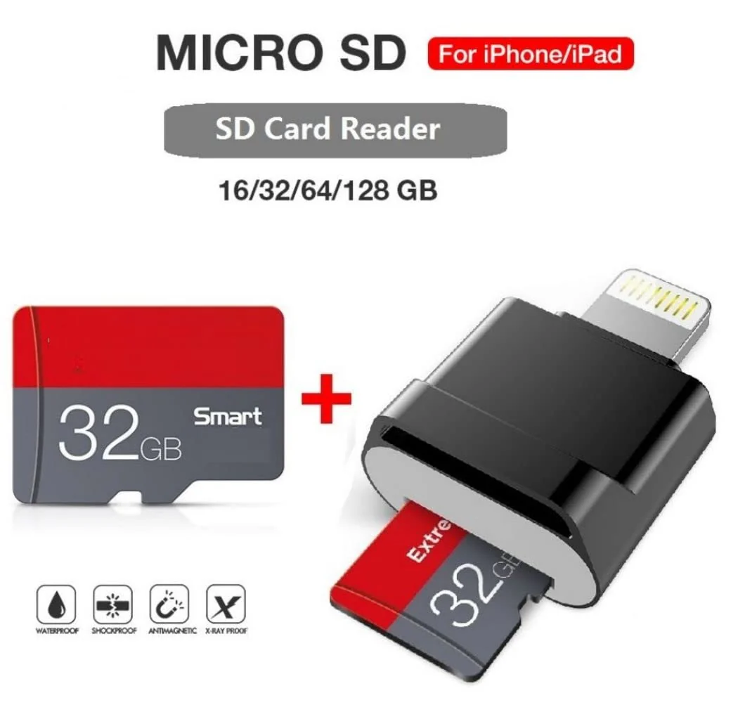 [Apple MFi Certified] Micro SD Card Reader for iPhone iPad,Lightning to Micro SD/TF Card Reader Viewer Adapter Memory Card Reading for iPhone 14/13/12/Pro Max/11/X/XR/8 Support iOS 14 15 16 17 System Lightning Black - Image 4