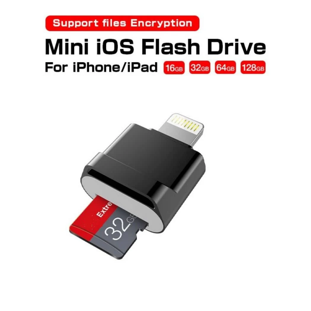 [Apple MFi Certified] Micro SD Card Reader for iPhone iPad,Lightning to Micro SD/TF Card Reader Viewer Adapter Memory Card Reading for iPhone 14/13/12/Pro Max/11/X/XR/8 Support iOS 14 15 16 17 System Lightning Black - Image 5