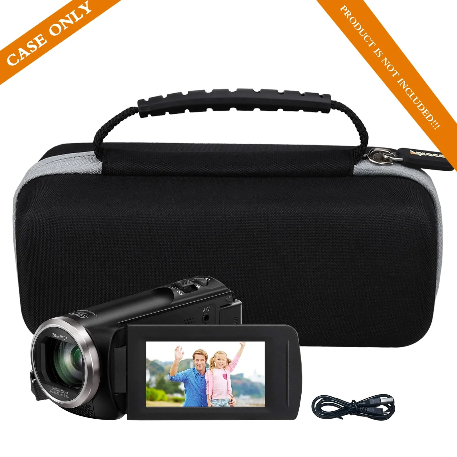 Aproca Hard Travel Storage Carrying Case, for Panasonic Full HD HC-V785 / HC-V180K/ HC-W580K / HC-V380K Video Camera Camcorder and Accessories - Image 5