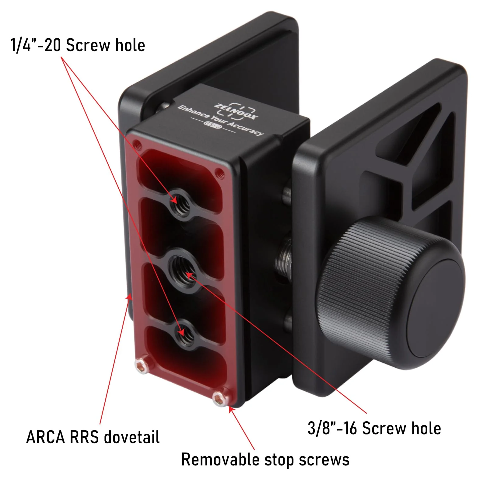 Arca Swiss Saddle Tripod Mount, Hunting Tripod Clamp with Arca Quick Release Dovetail,Shooting Tripod Rest, Enhanced Accuracy Ball Head & Adapter for Hunting and Shooting - Image 6
