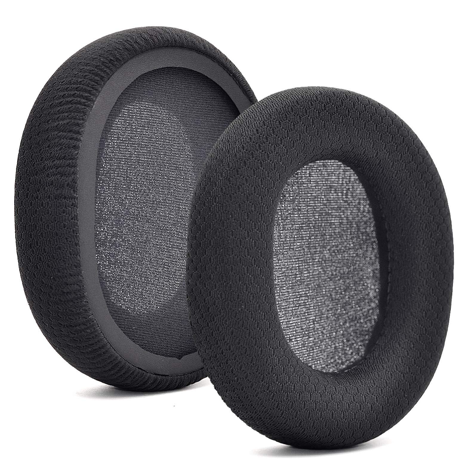 Arctis 3/5 / 7/9 Replacement Black fabric ear pads cushion Compatible with SteelSeries Arctis 3 / Arctis 5 / Arctis 7 Arctis 9 / Arctis 1 / Arctis pro Lossless Wireless Gaming Headset headphone