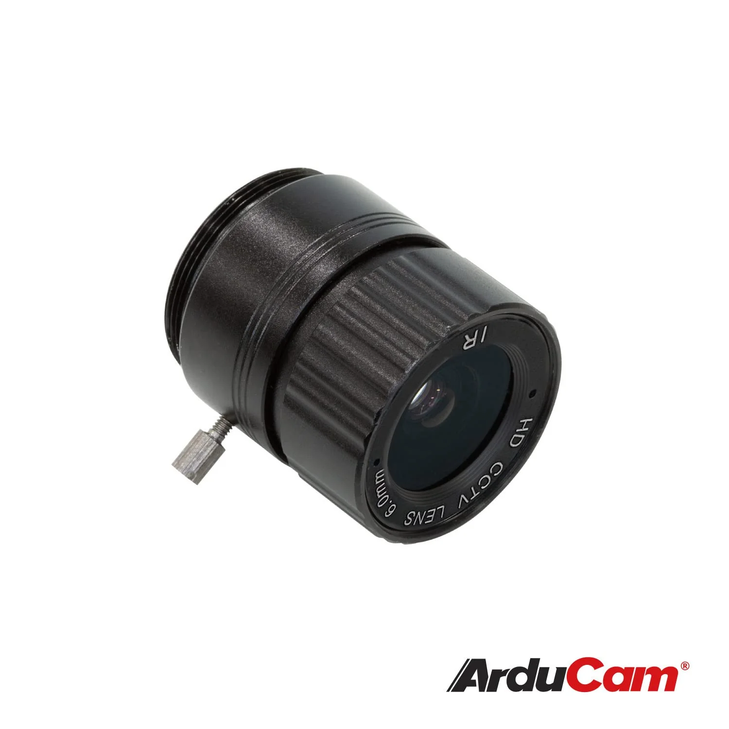 Arducam Lens for Raspberry Pi HQ Camera, Wide Angle CS-Mount Lens, 6mm Focal Length with Manual Focus - Image 2